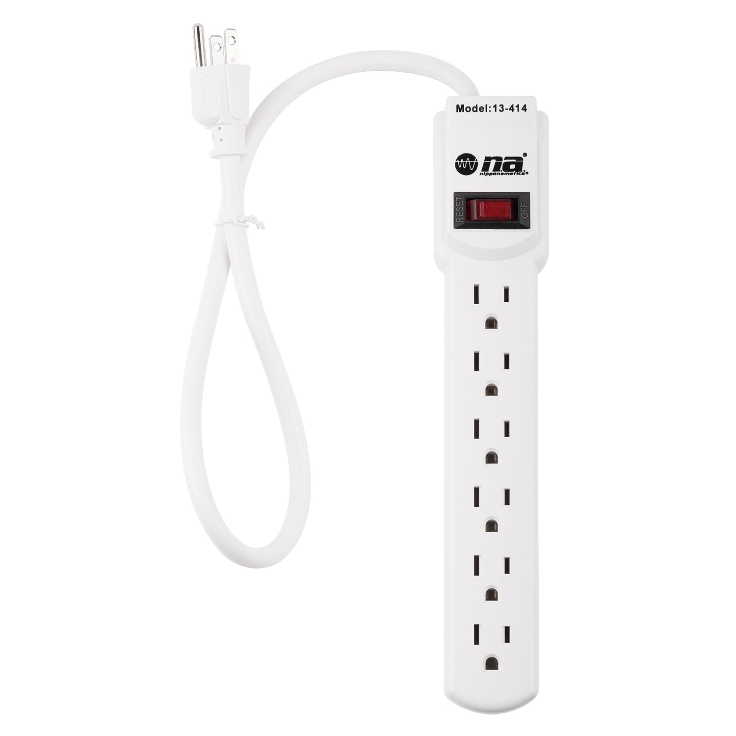 6 Outlet AC Power Strip (13-414)