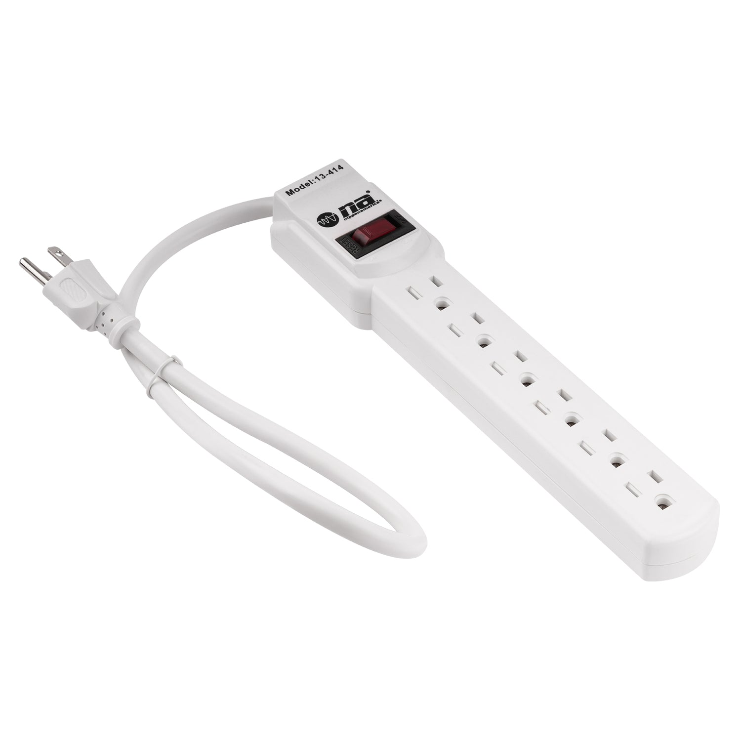 6 Outlet AC Power Strip (13-414)