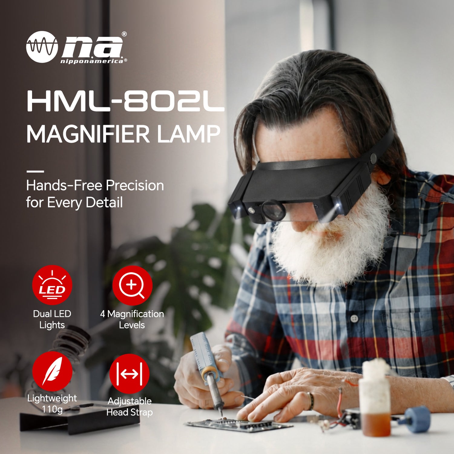 Magnifier Lamp (HML-802L)