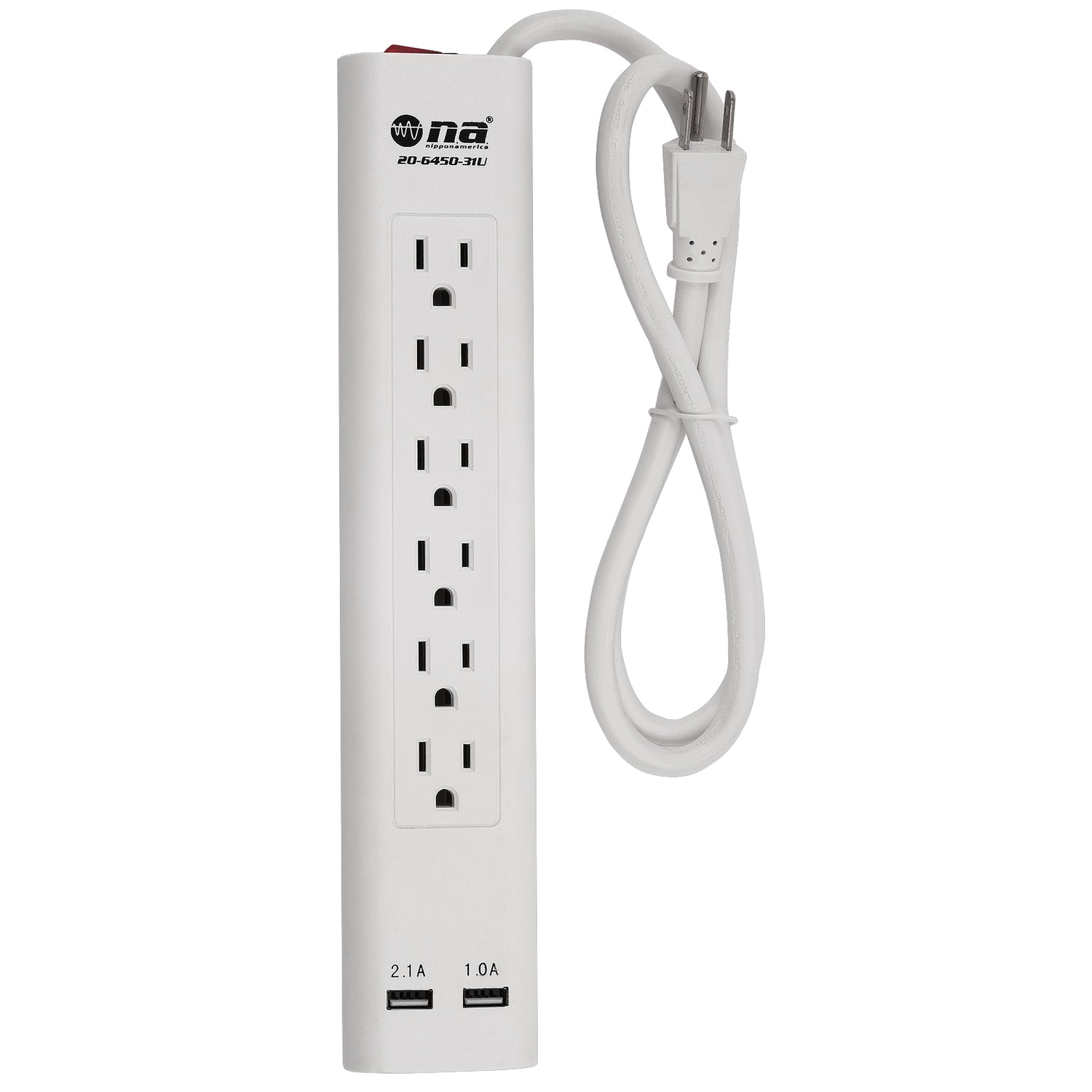 Power Strip Charging Center for USB Electronics (20-6450-31U)