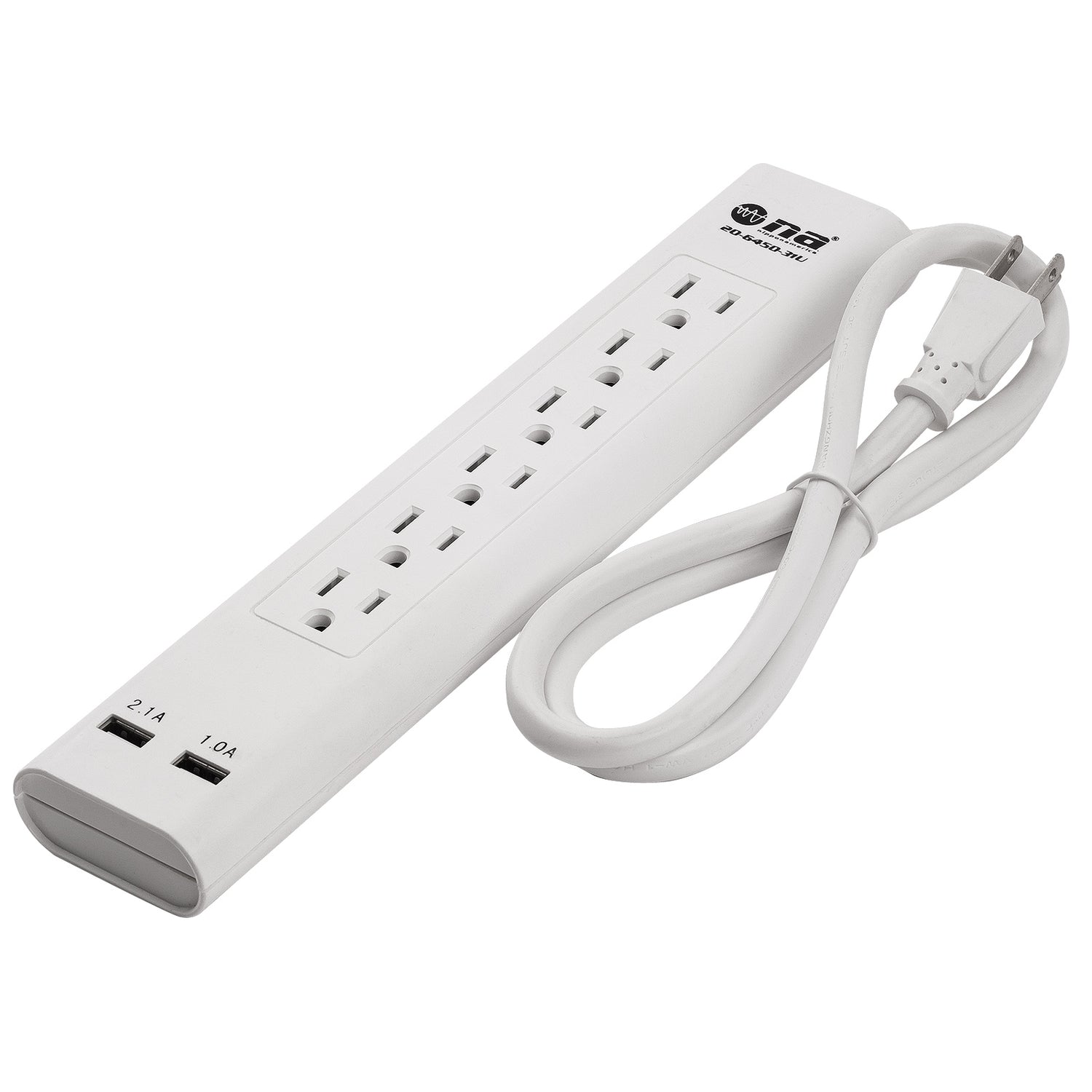 Power Strip Charging Center for USB Electronics (20-6450-31U)