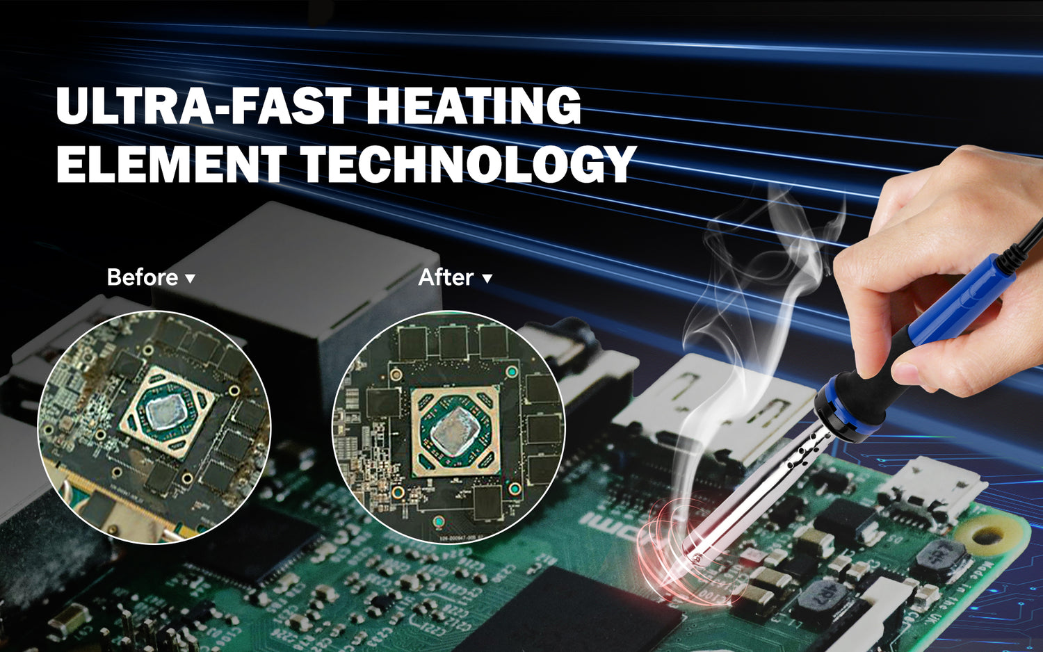 100 Watts Pencil Soldering Iron (74B70-100W)