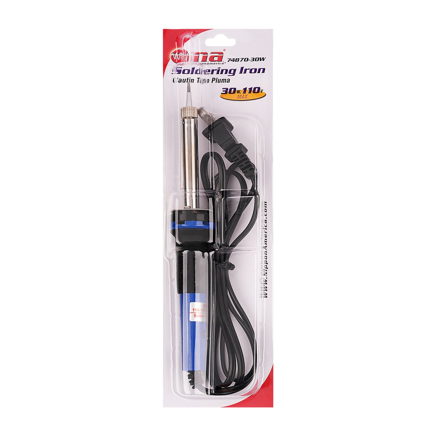 30 Watts Pencil Soldering Iron (74B70-30W)