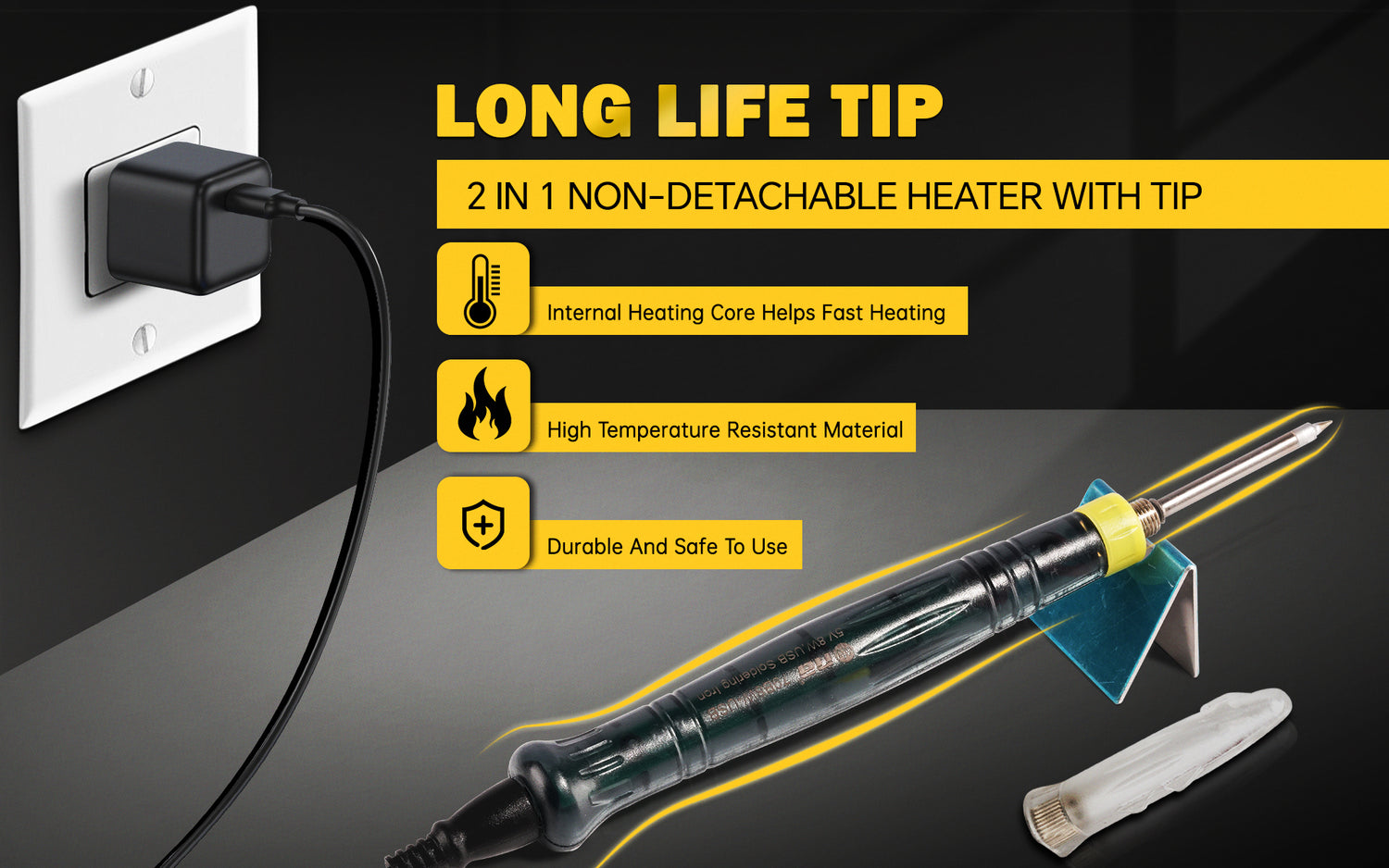 8W USB Powered Soldering Iron (79B8W-USB)