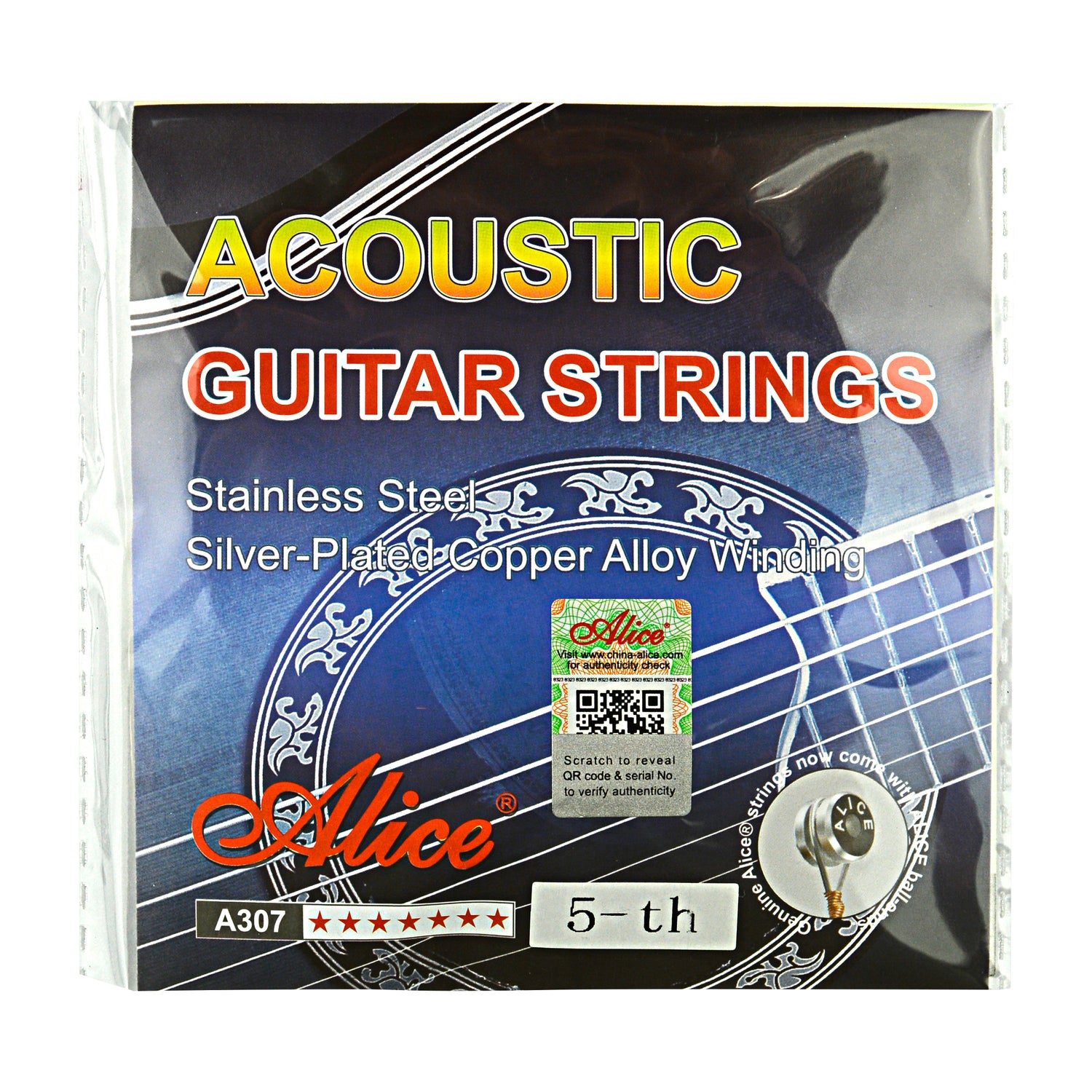 Acoustic Guitar String, A-5th (A307-SL-5)