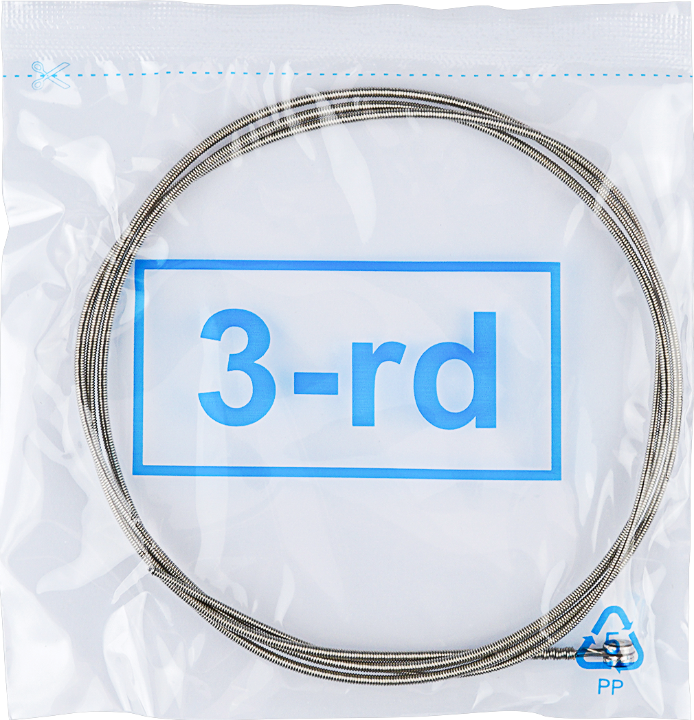 Electric Bass String, A-3rd (A606(4)-M-3)