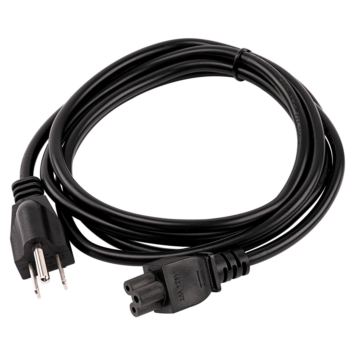 6’ Mickey Mouse Type Grounded AC Cheater Cord (AC-003)