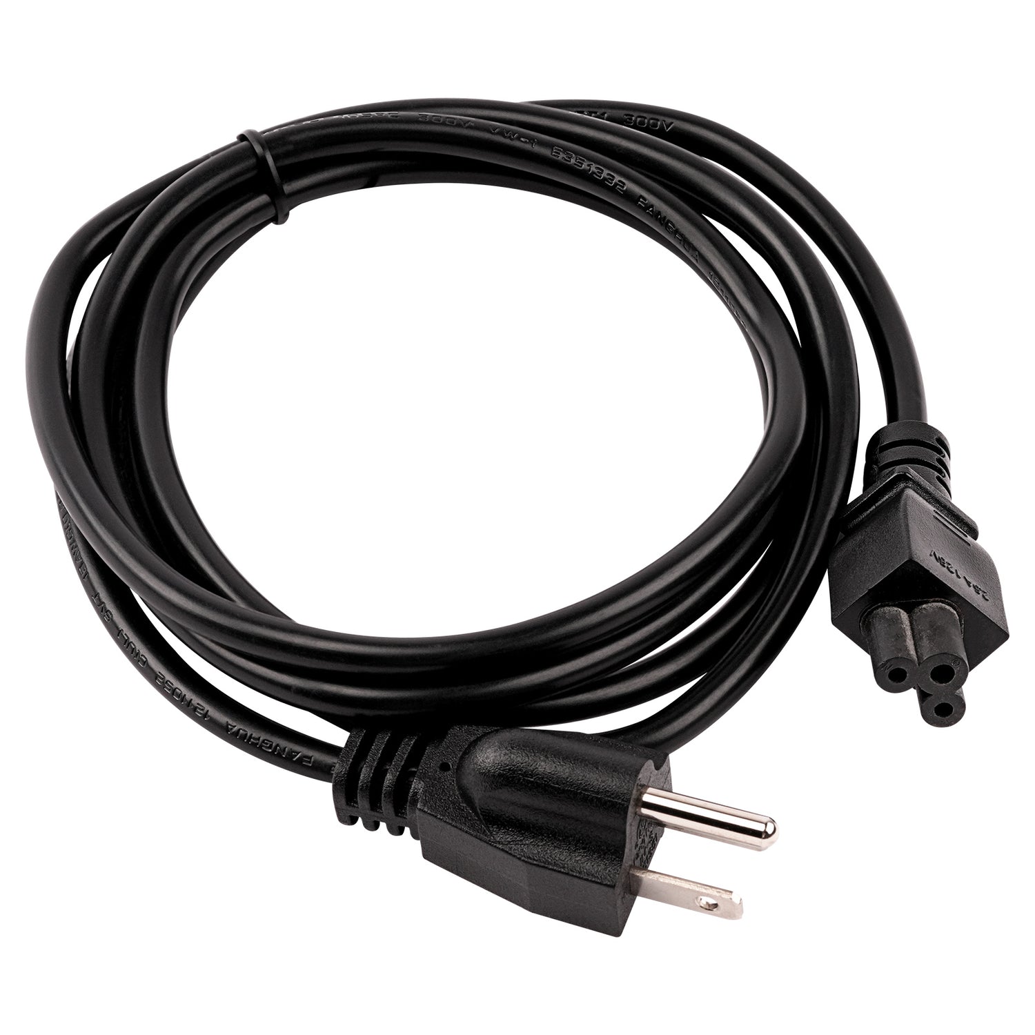 6’ Mickey Mouse Type Grounded AC Cheater Cord (AC-003)