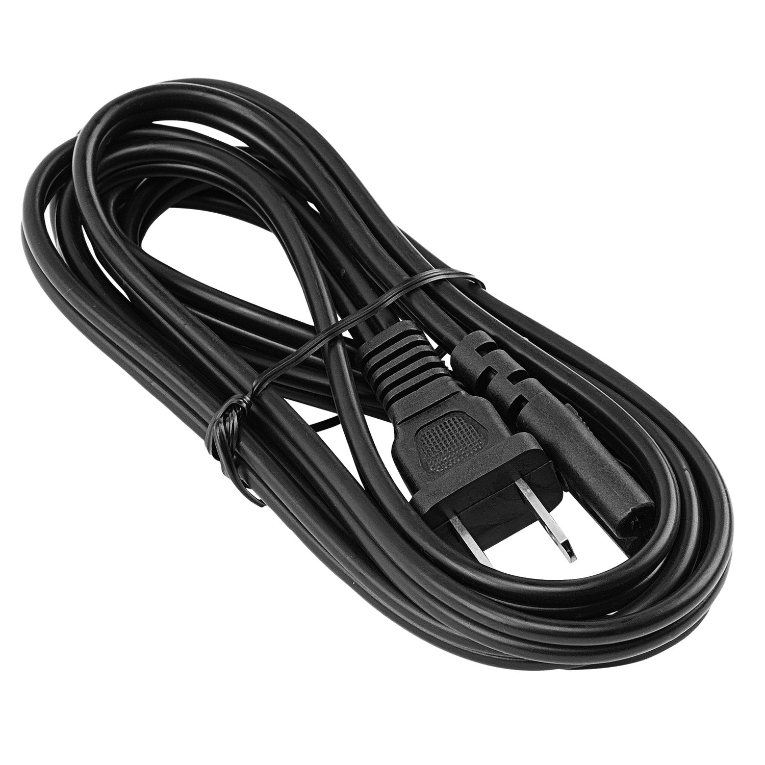 6’ Flat Pin Universal AC Cheater Cord for Tape Players (AC-006HQ)