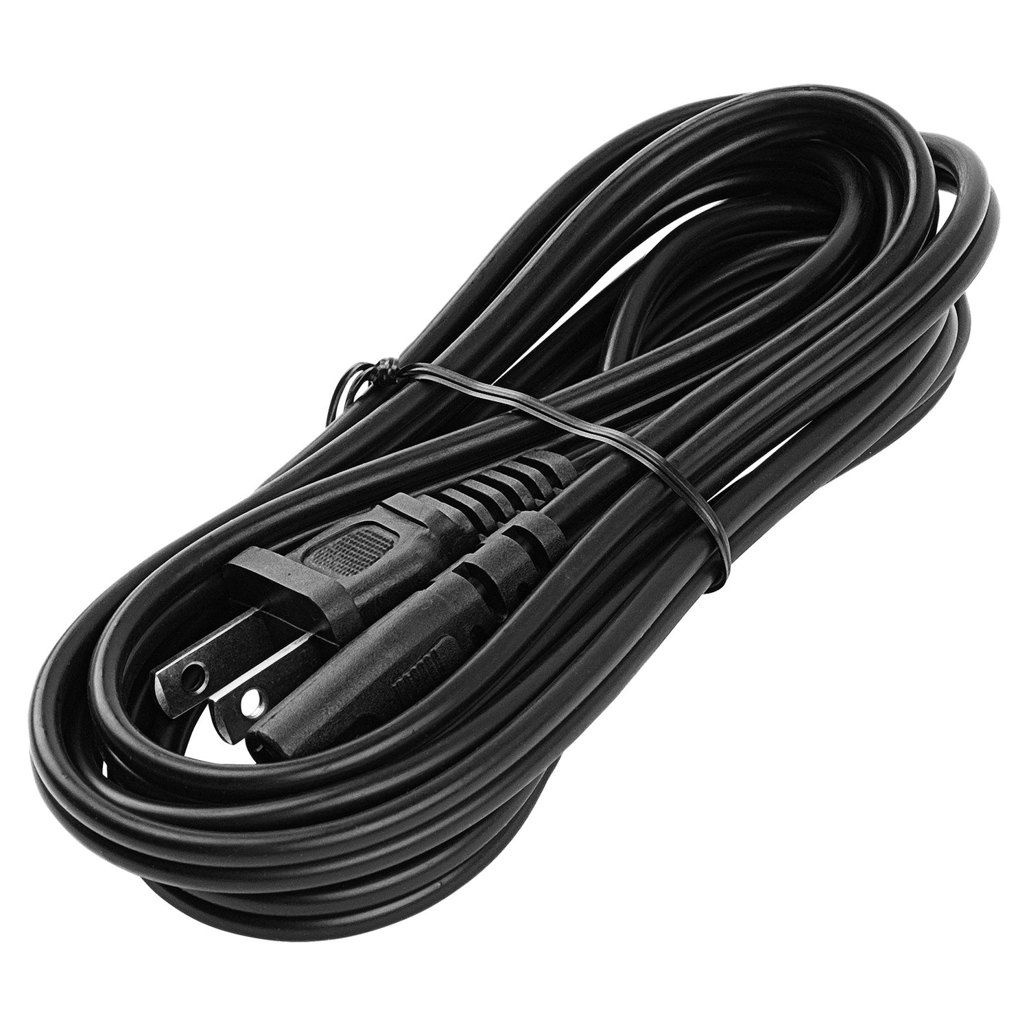 6’ Flat Pin Universal AC Cheater Cord for Tape Players (AC-006HQ)
