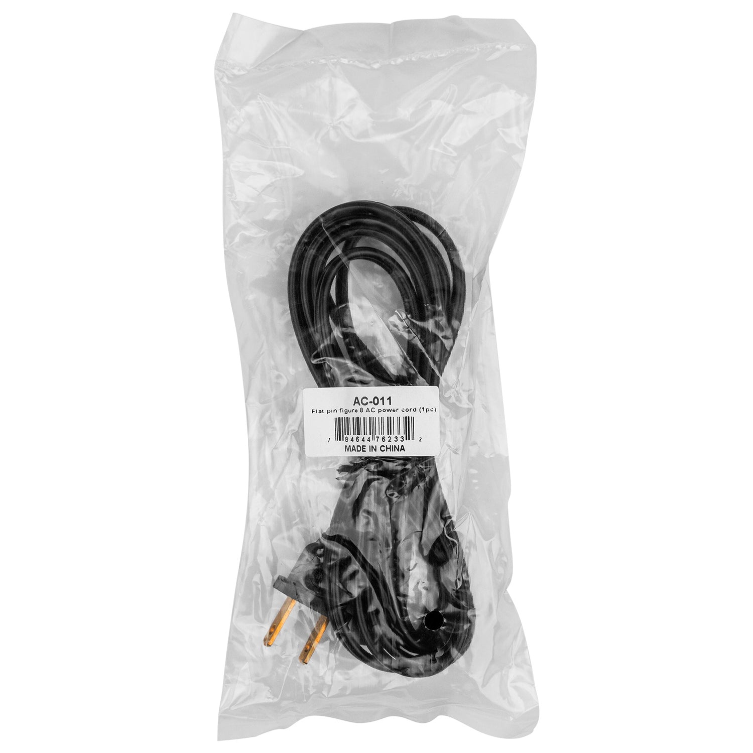 6’ Flat Pin Universal AC Cheater Cord (AC-011)