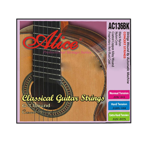 Classical Guitar String Set (AC136BK-N)