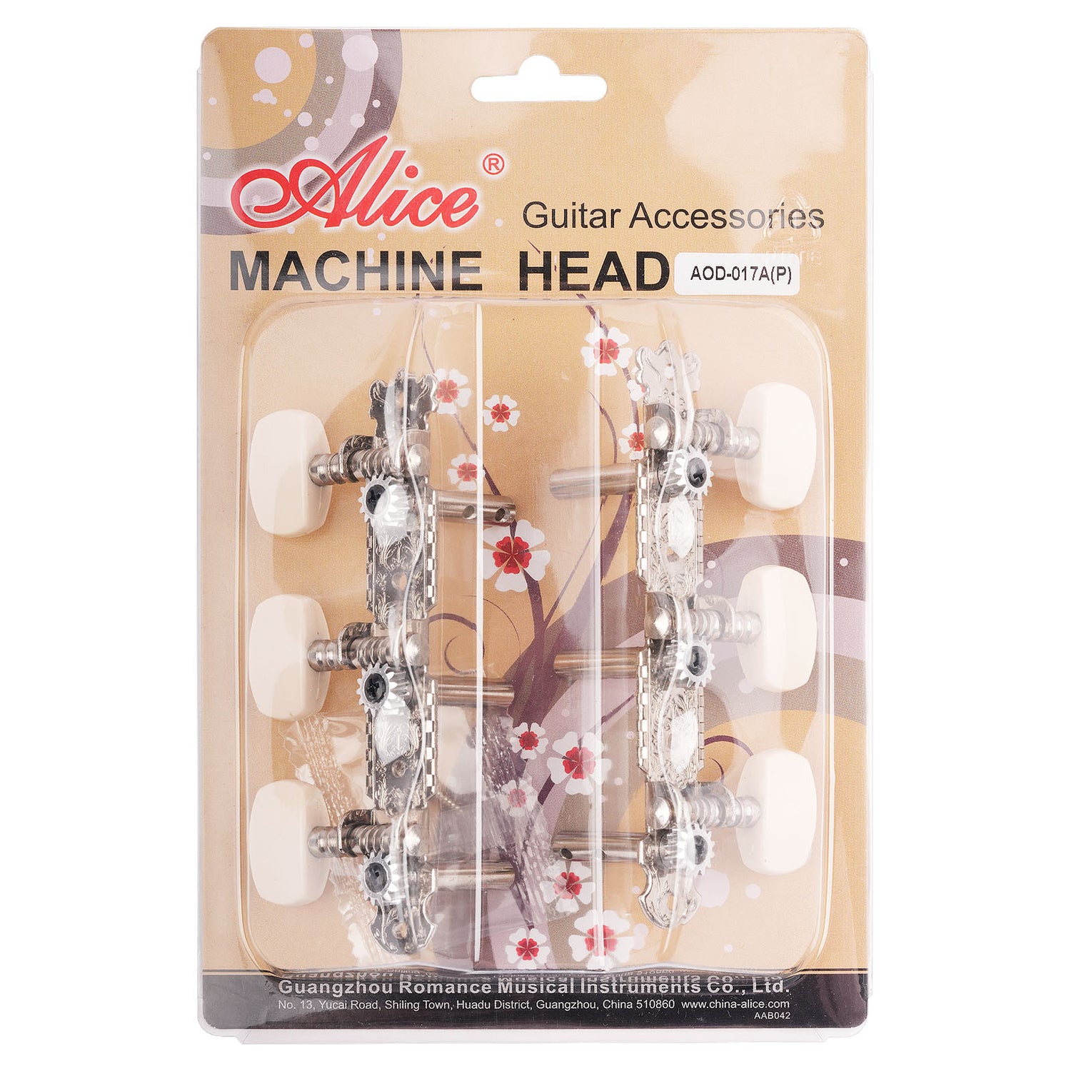 3-On-A-Plank Machine Head, short (AOD-017AP)