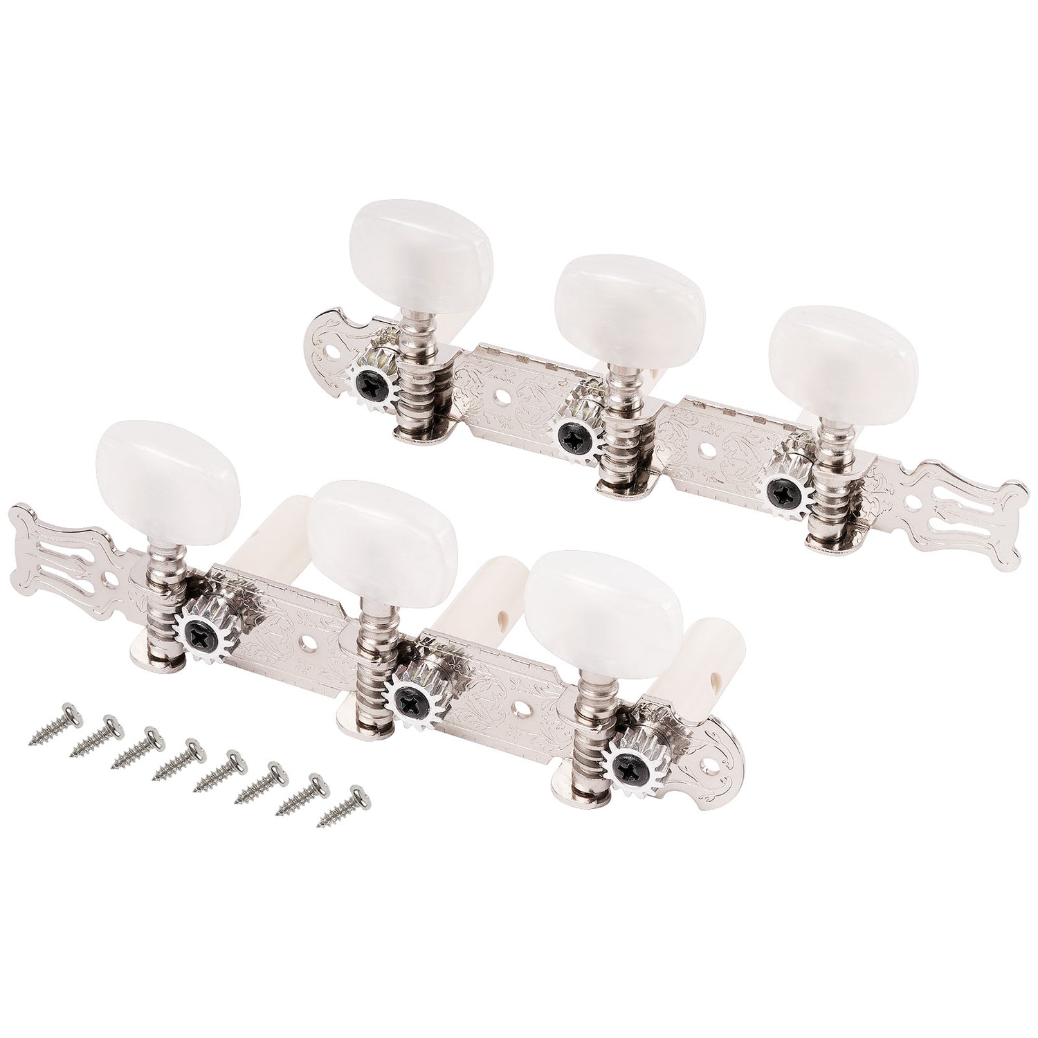 3-On-A-Plank Machine Head, Long (AOD-018C(W))