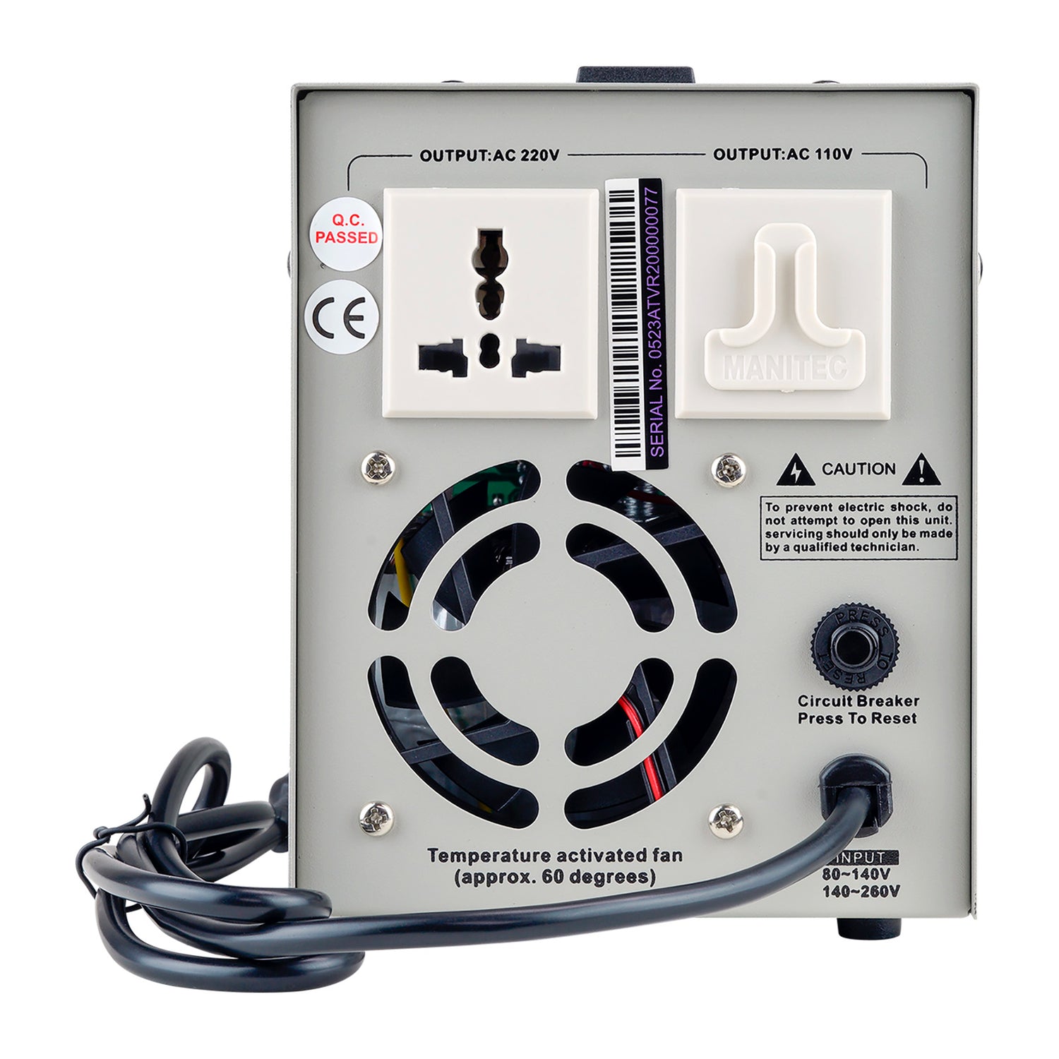 2000VA Automatic Voltage Regulator (ATVR-2000)