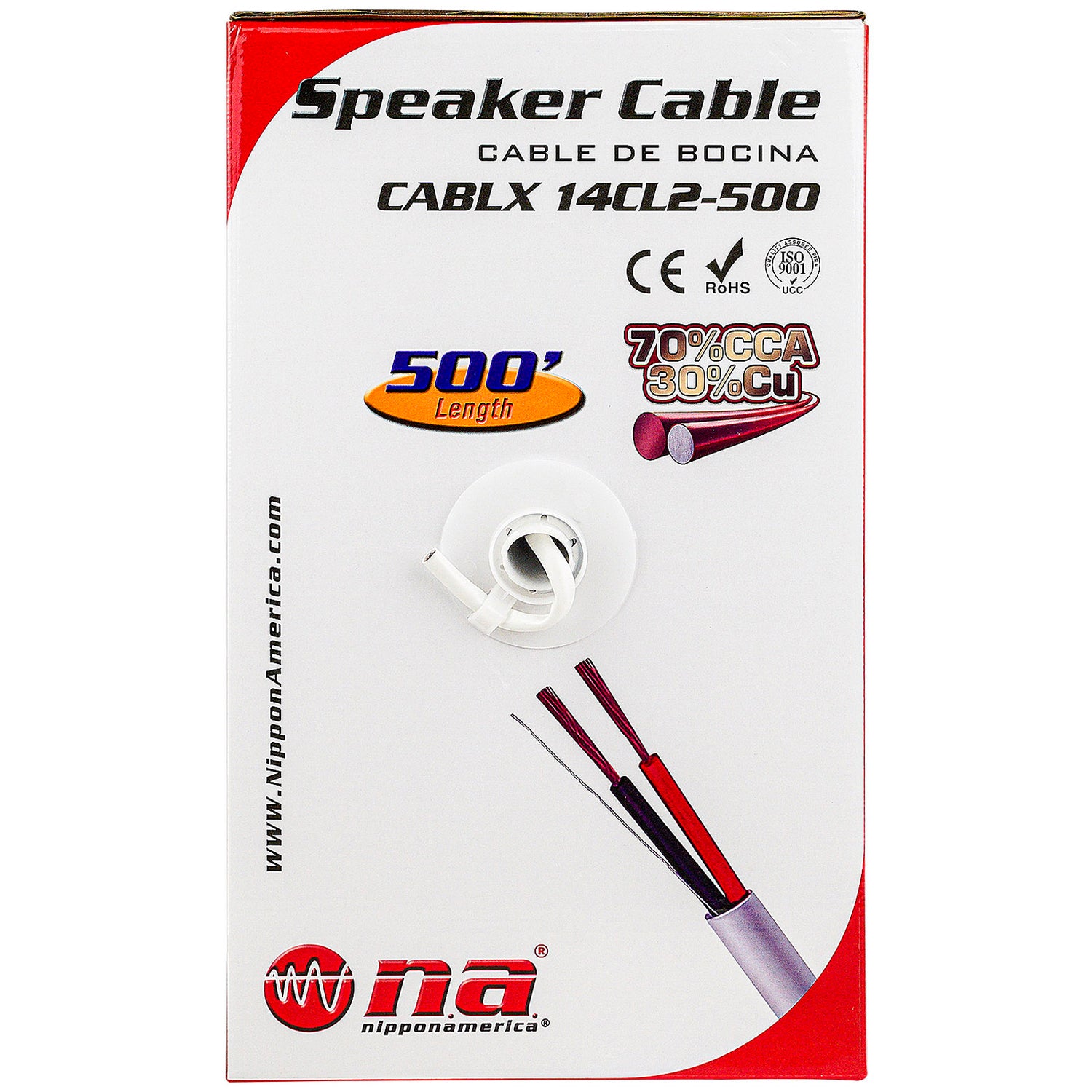 500FT Speaker Cable (CABLX 14CL2-500)