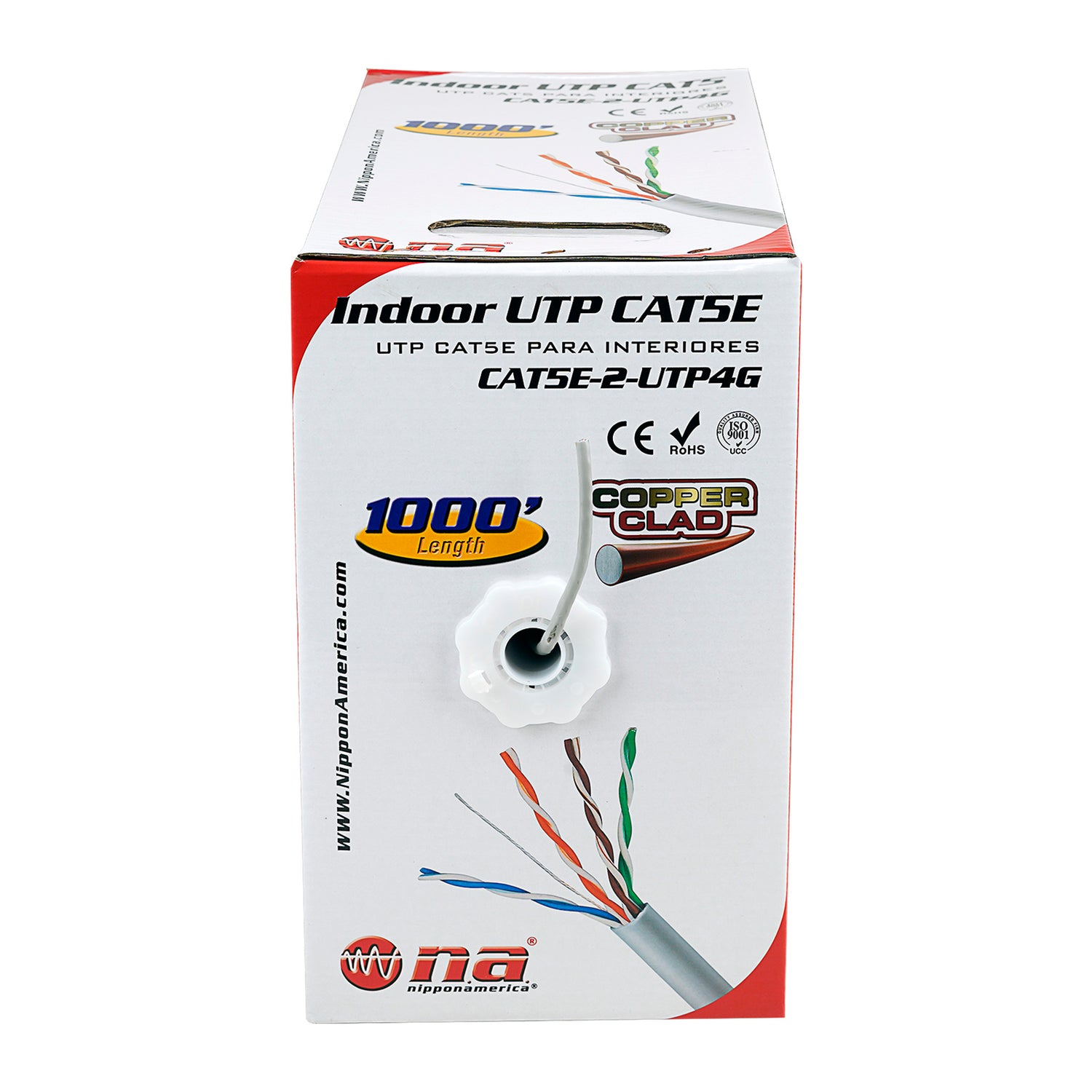 Indoor UTP CAT5EFT Network Cable (CAT5EFT-2-UTP4G)