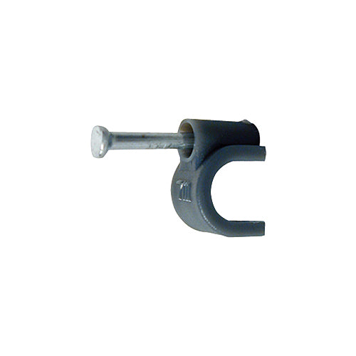Plastic Cable Clip, for RG-6 (CC-6 BLK)