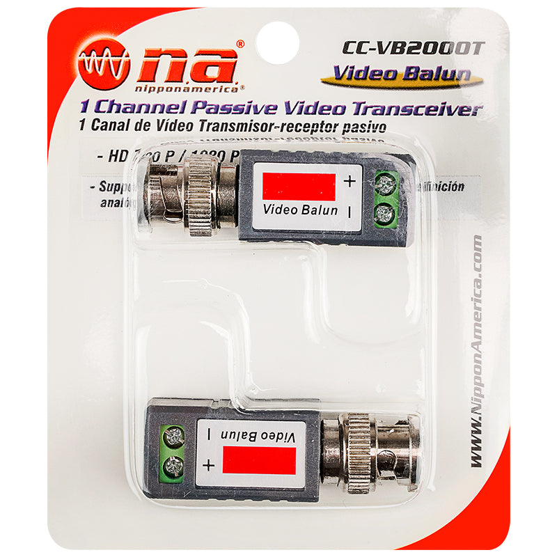 1 Channel Passive Video Transceiver (CC-VB2000T)