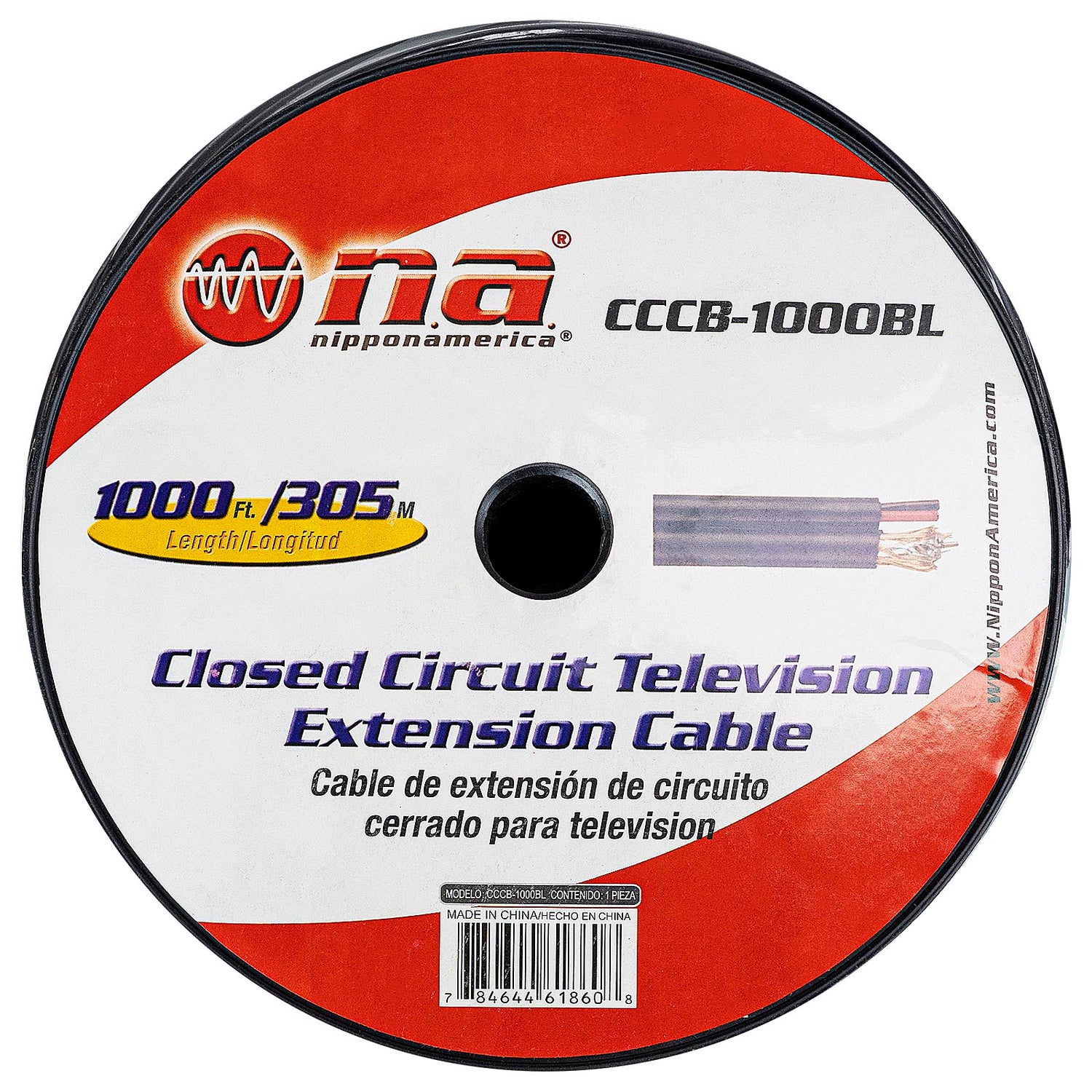 Closed Circuit Television Extension Cable (CCCB-1000BL)