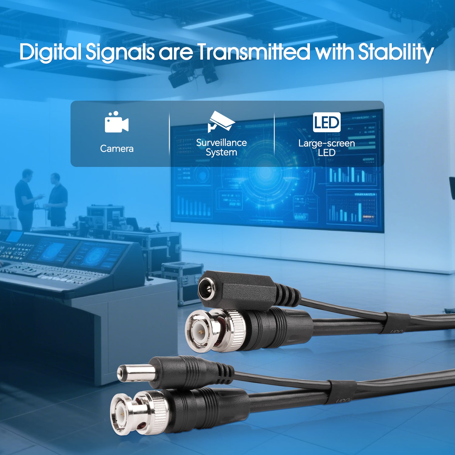 Closed Circuit Television Extension Cable (CCVBL-25)
