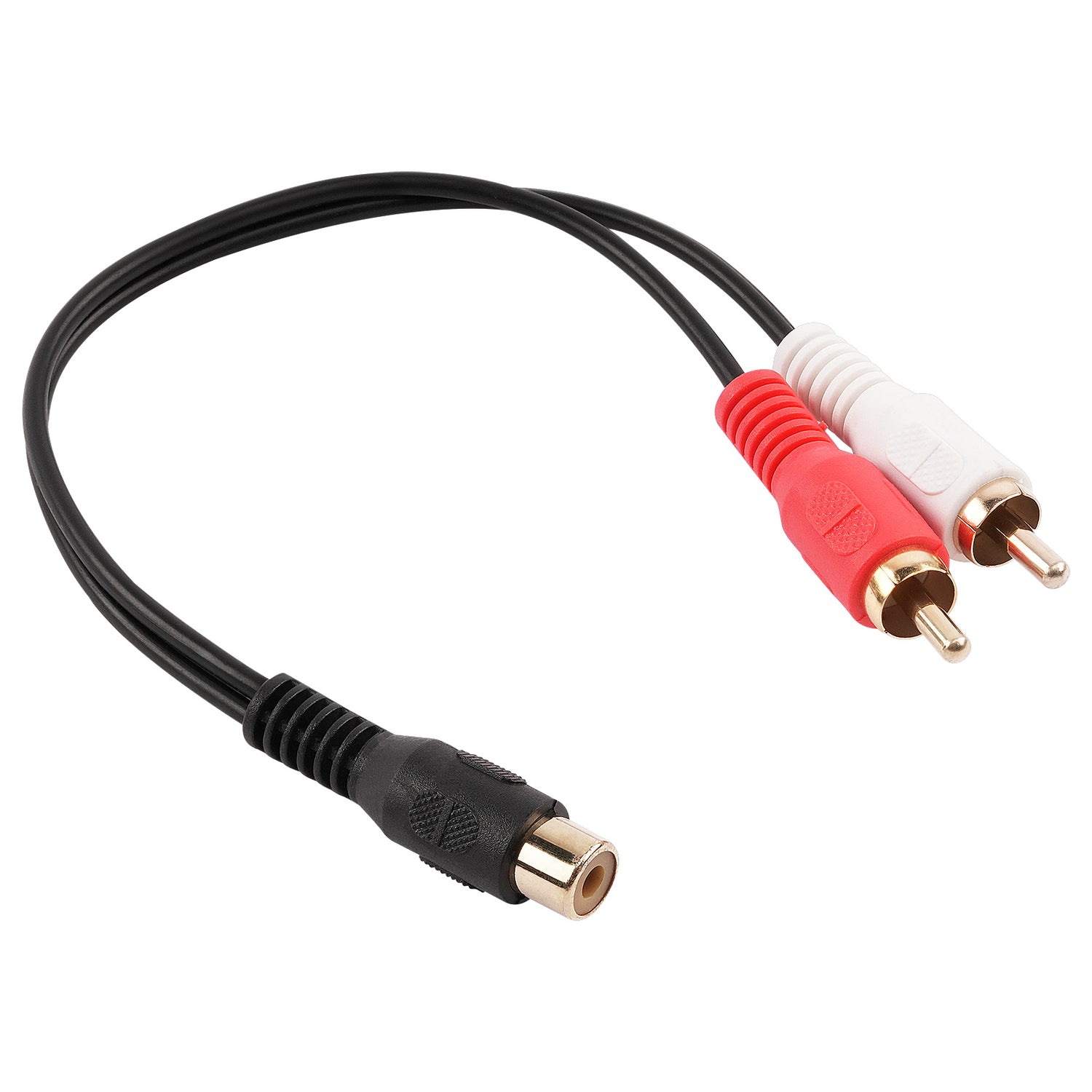 RCA Female Jack to 2 Male RCA Plugs (DB-N-213G)