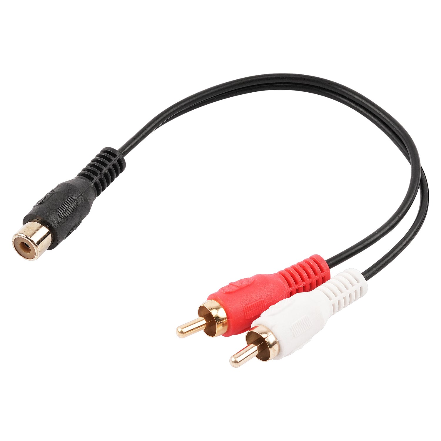 RCA Female Jack to 2 Male RCA Plugs (DB-N-213G)