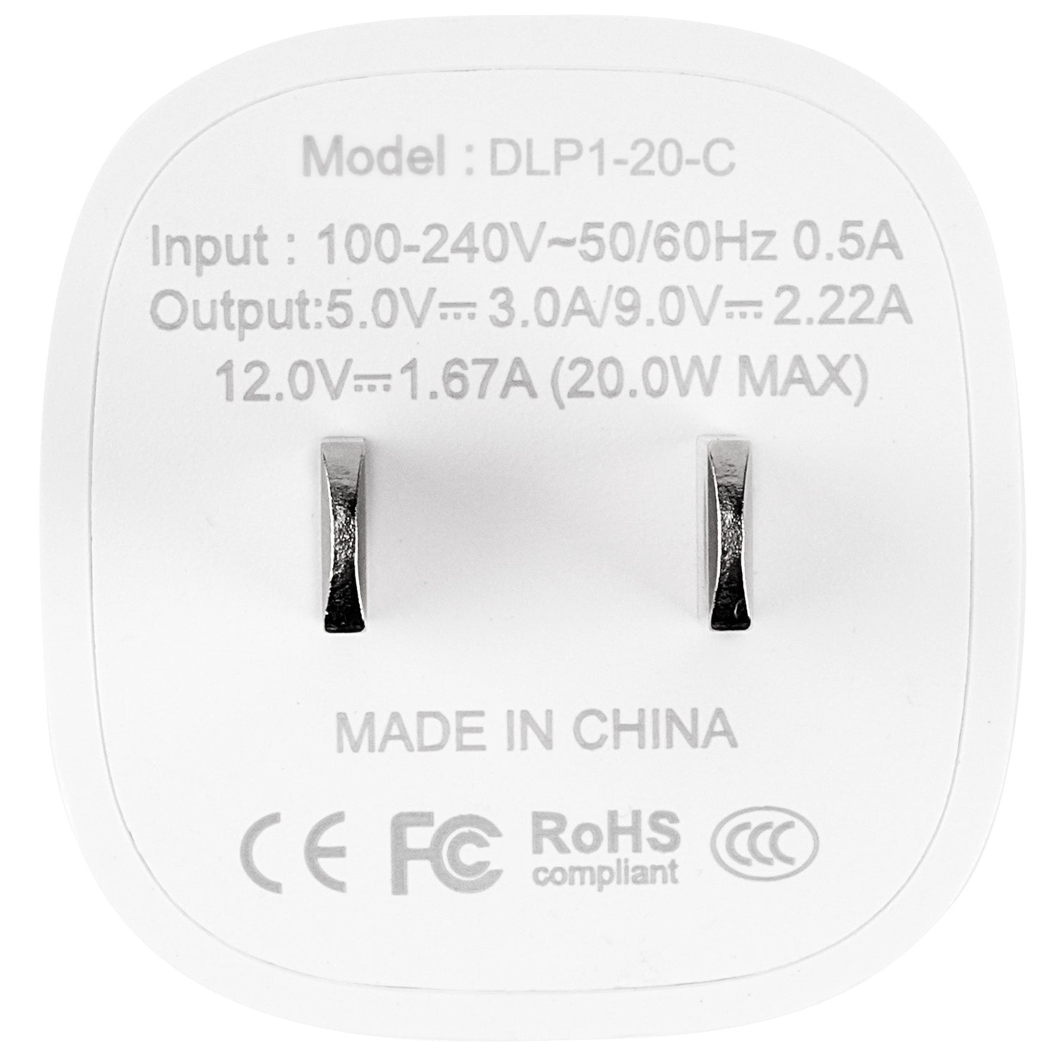 20W Type-C PD Charger (DLP1-20C)