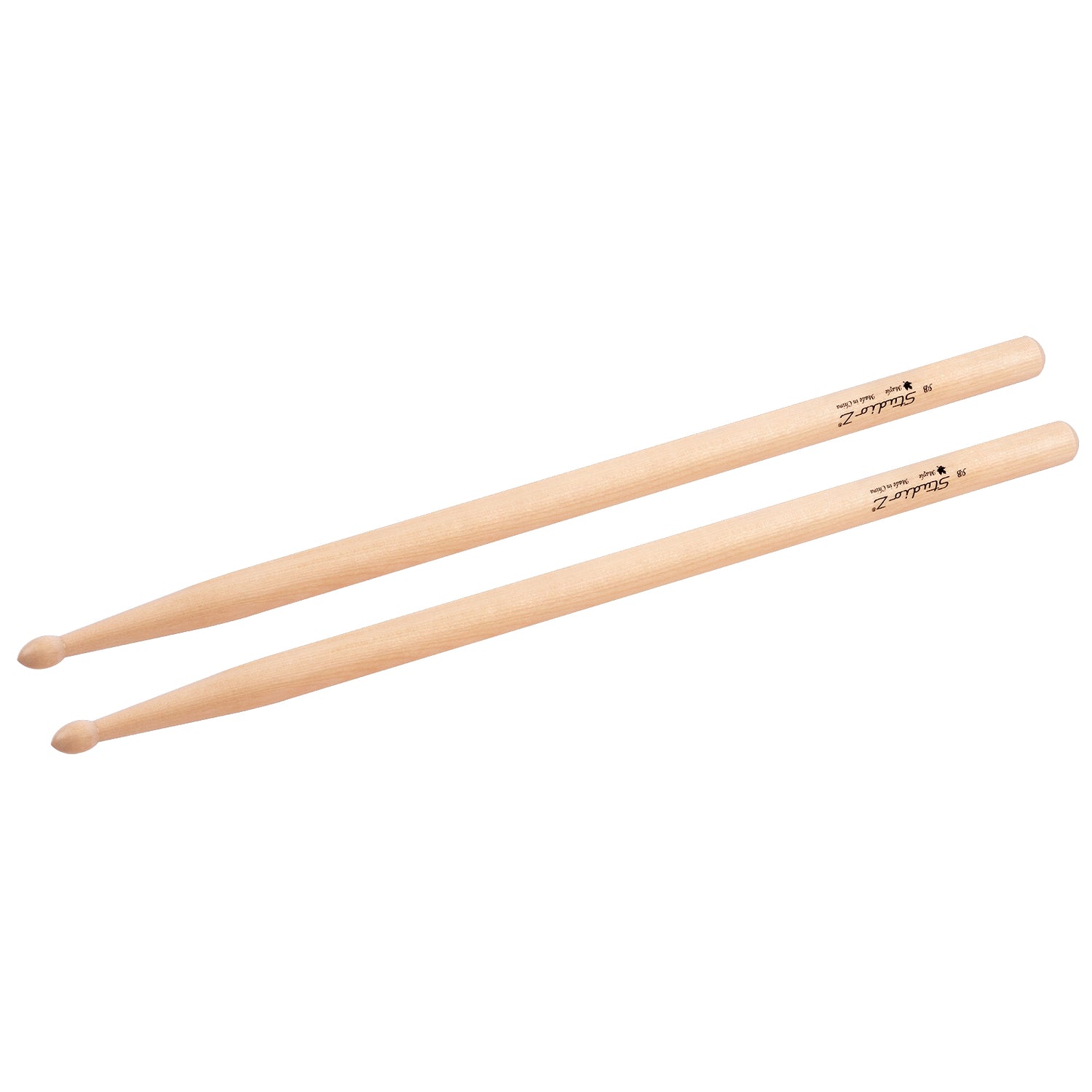 Maple Drumsticks, 5B Wood Tip (DS-M5B)
