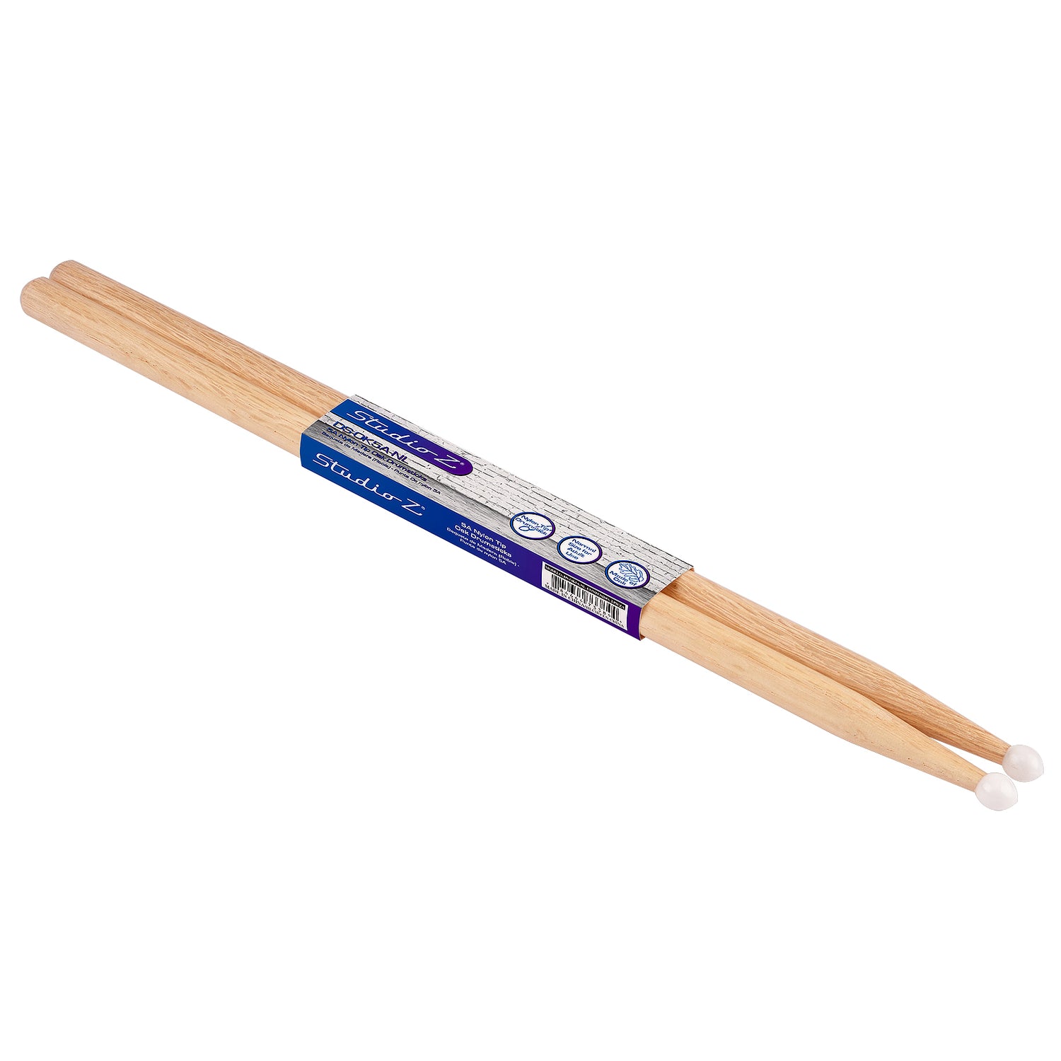 Oak Drumsticks, 5A Nylon Tip (DS-OK5A-NL)