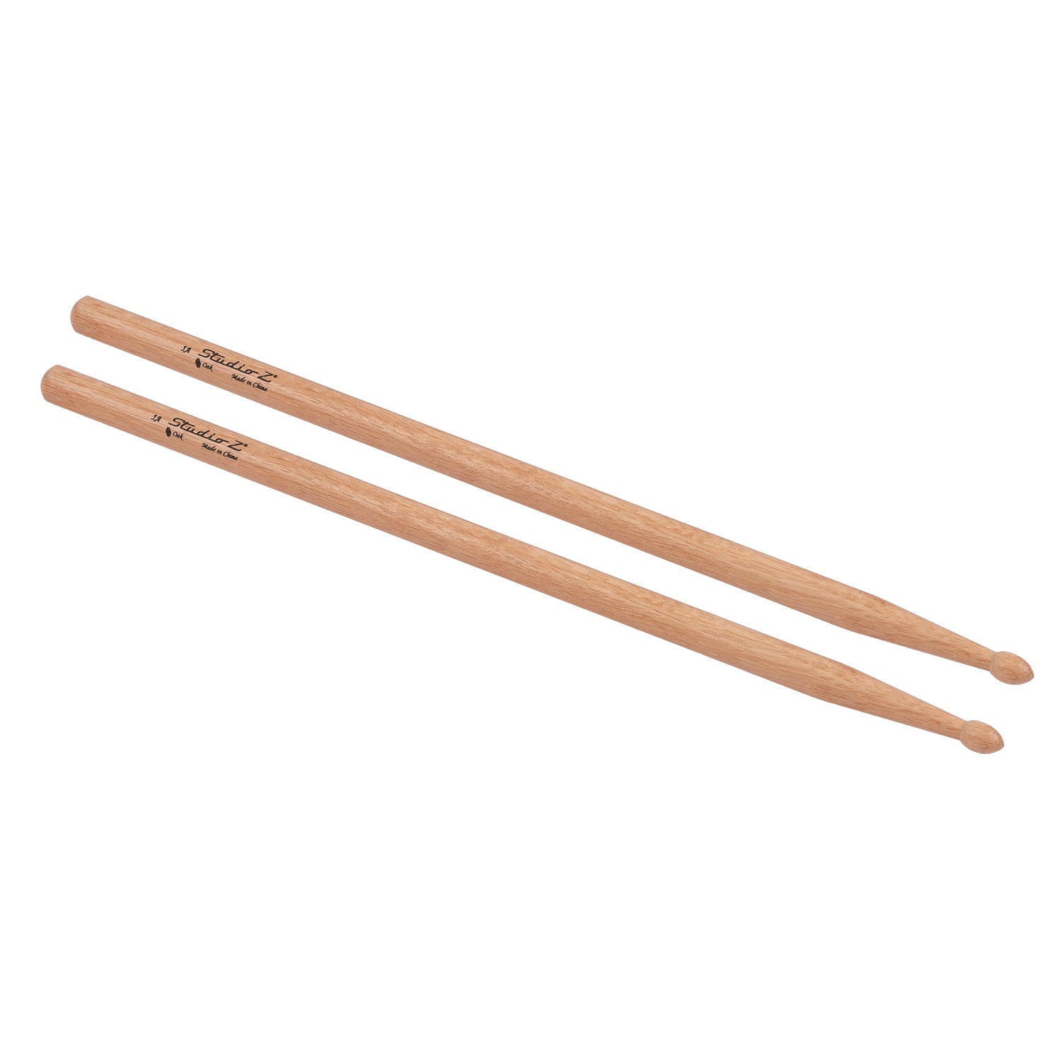 Oak Drumsticks, 5A Wood Tip (DS-OK5A)