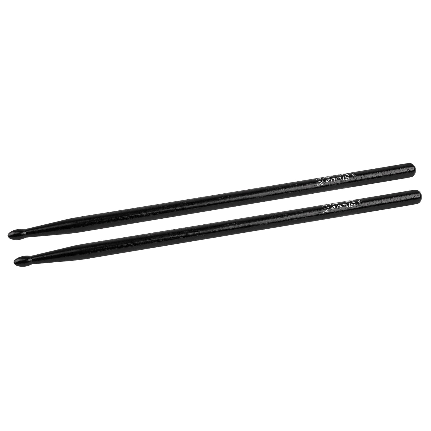Black Oak Drumsticks, 7A Wood Tip (DS-OK7A BLK)