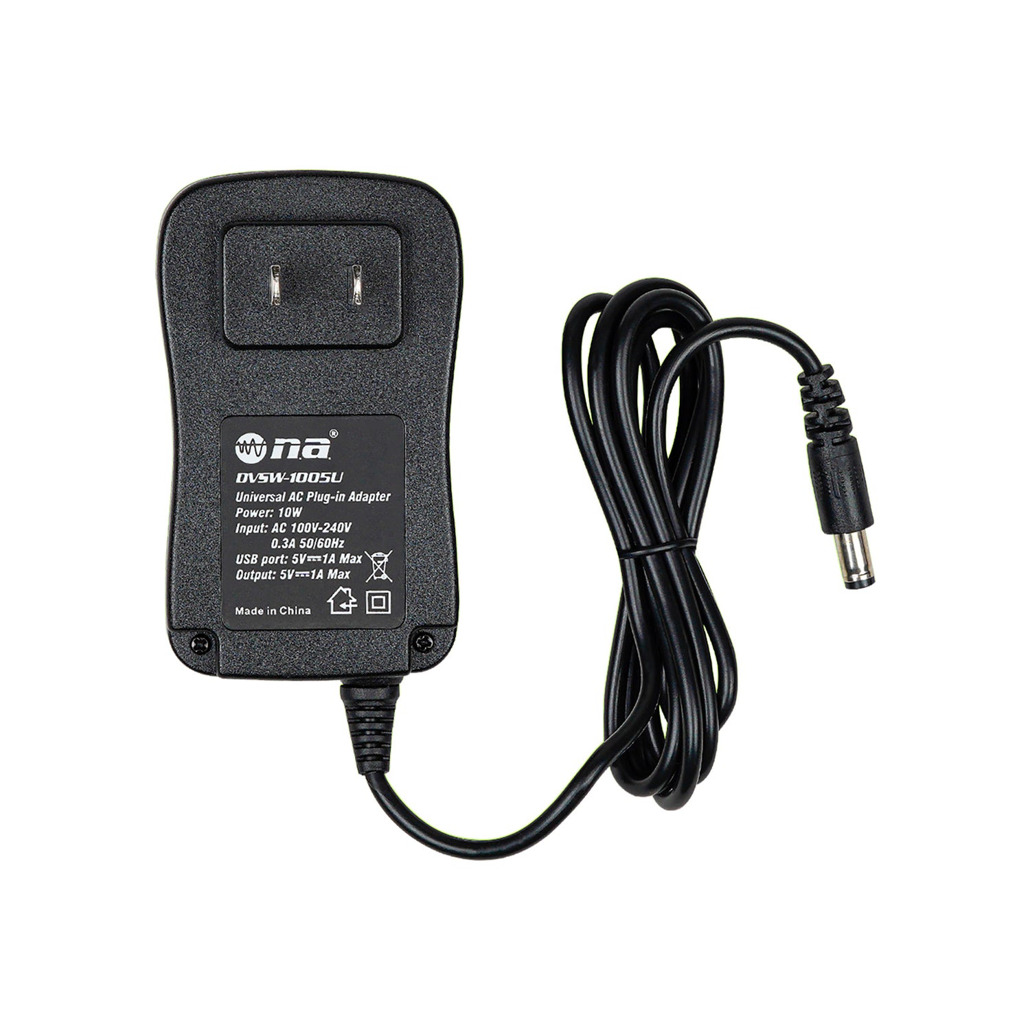 Universal AC Plug-In Adapter (DVSW-1005U)