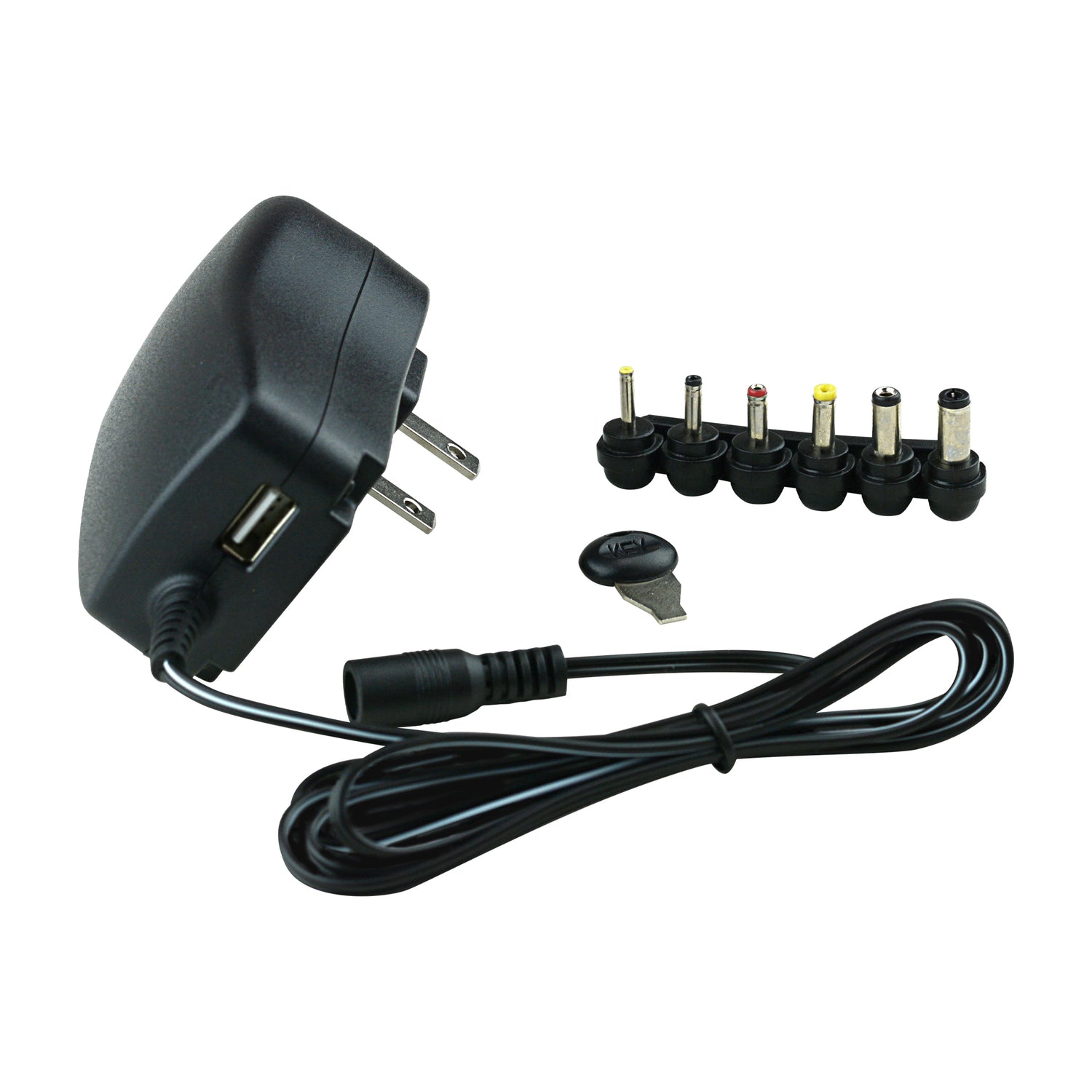 Universal AC Plug-In Adapter (DVSW-2002BL)