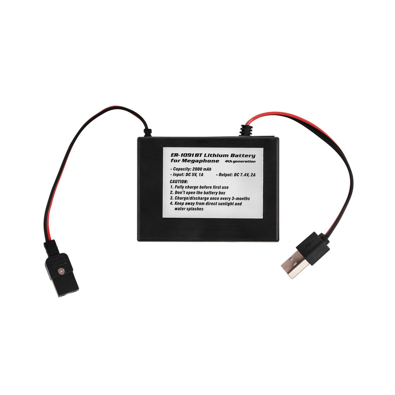 Megaphone with Wireless Music Stream (ER-1091BT)