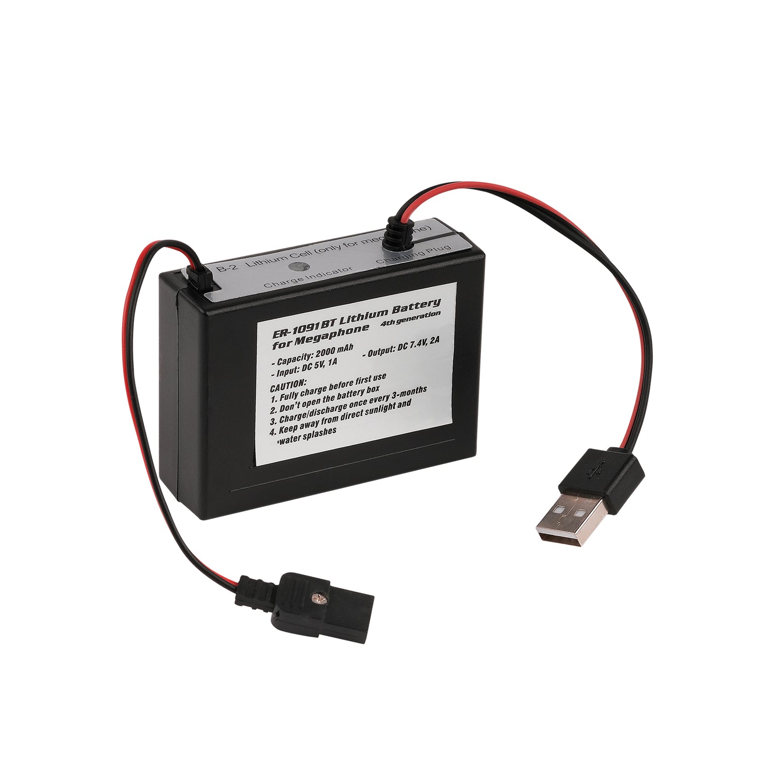 Megaphone with Wireless Music Stream (ER-1091BT)