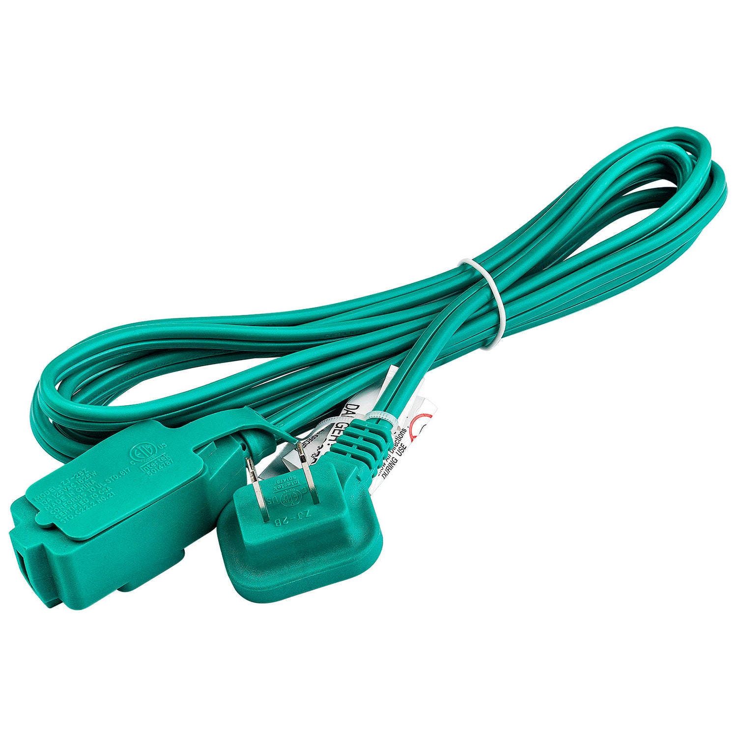 Electrical Extension Cord (EX-FLT216-9GRN)