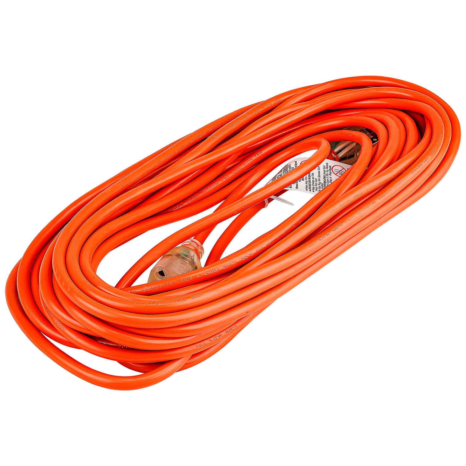 50’ Extension Cord with Power Indicator (EX-OD316-50ORG)