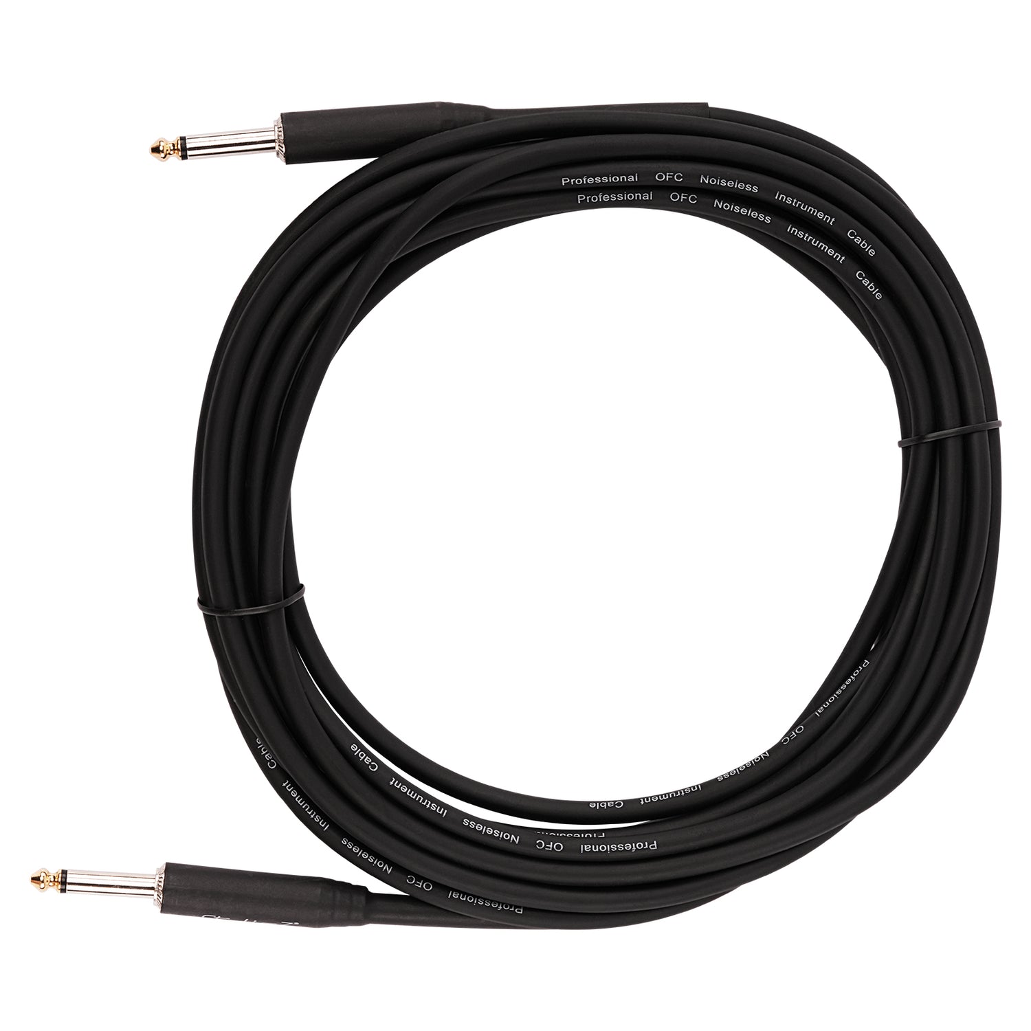 18 Ft 1/4” to 1/4” Mono Instrument Cable (FBC-18)