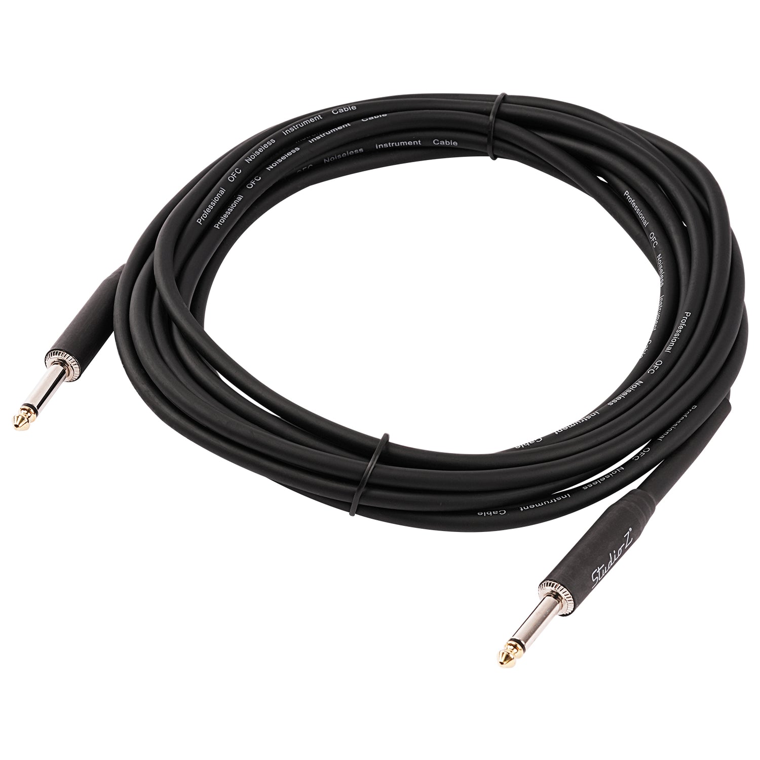 18 Ft 1/4” to 1/4” Mono Instrument Cable (FBC-18)