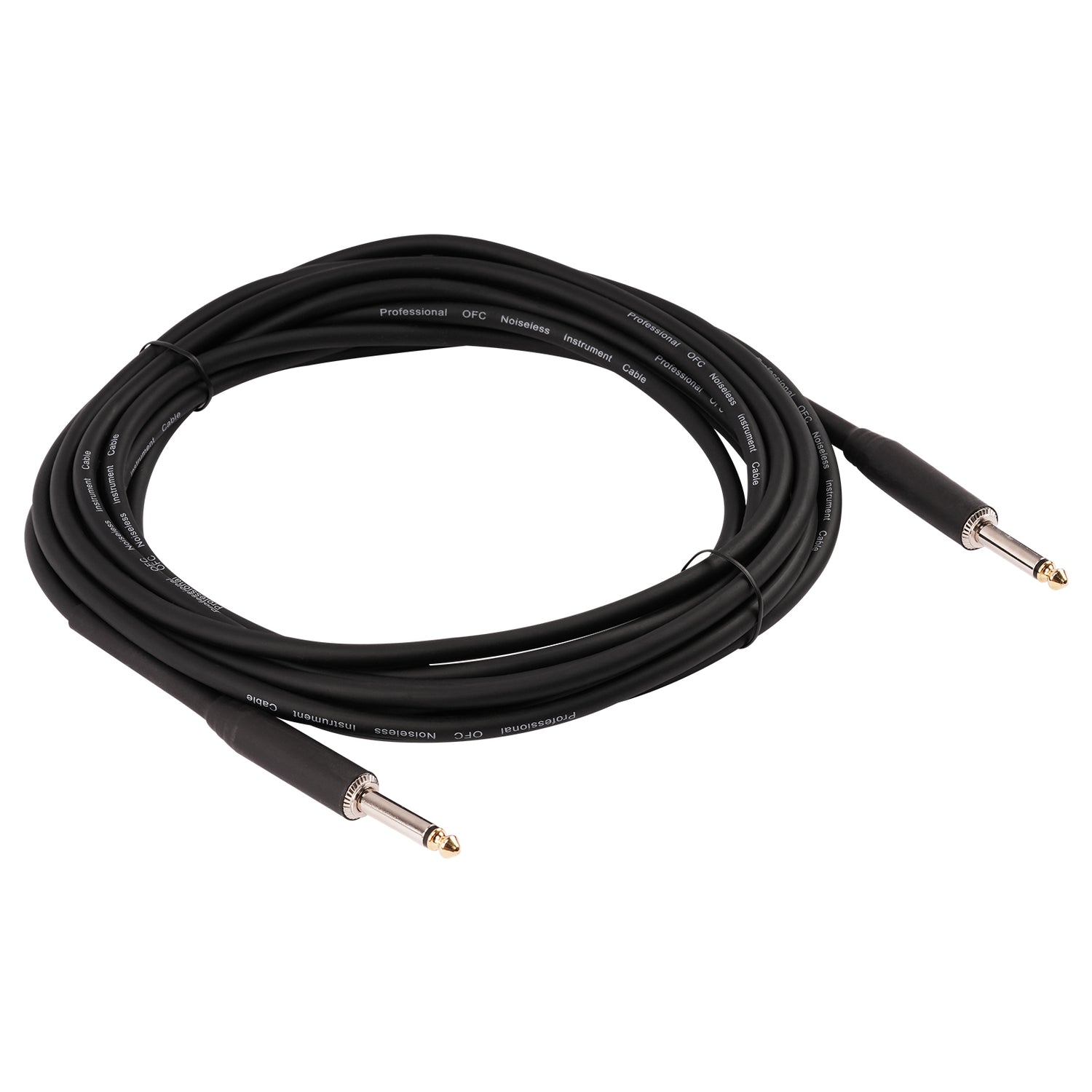 18 Ft 1/4” to 1/4” Mono Instrument Cable (FBC-18)