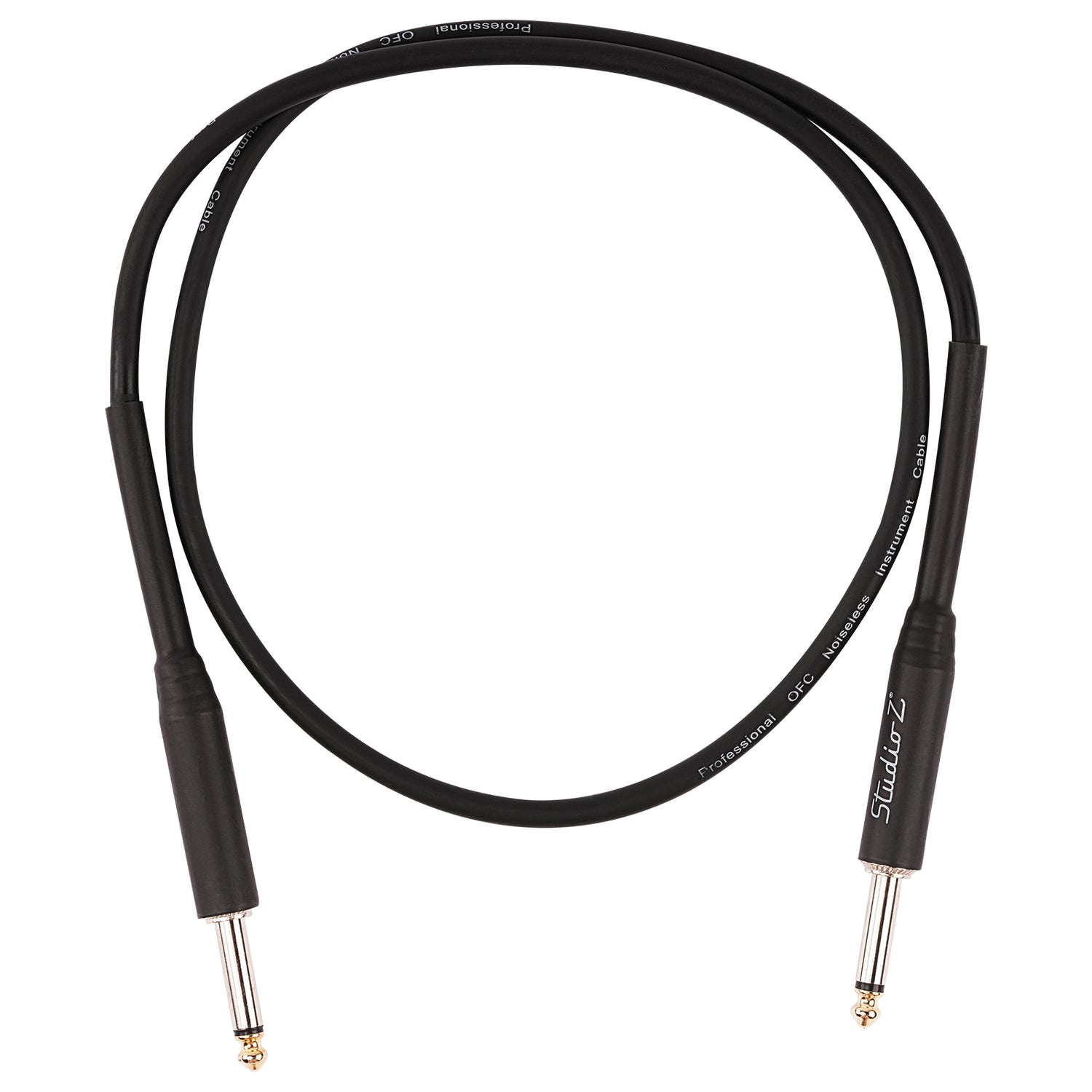 3 Ft 1/4” to 1/4” Mono Instrument Cable (FBC-3)