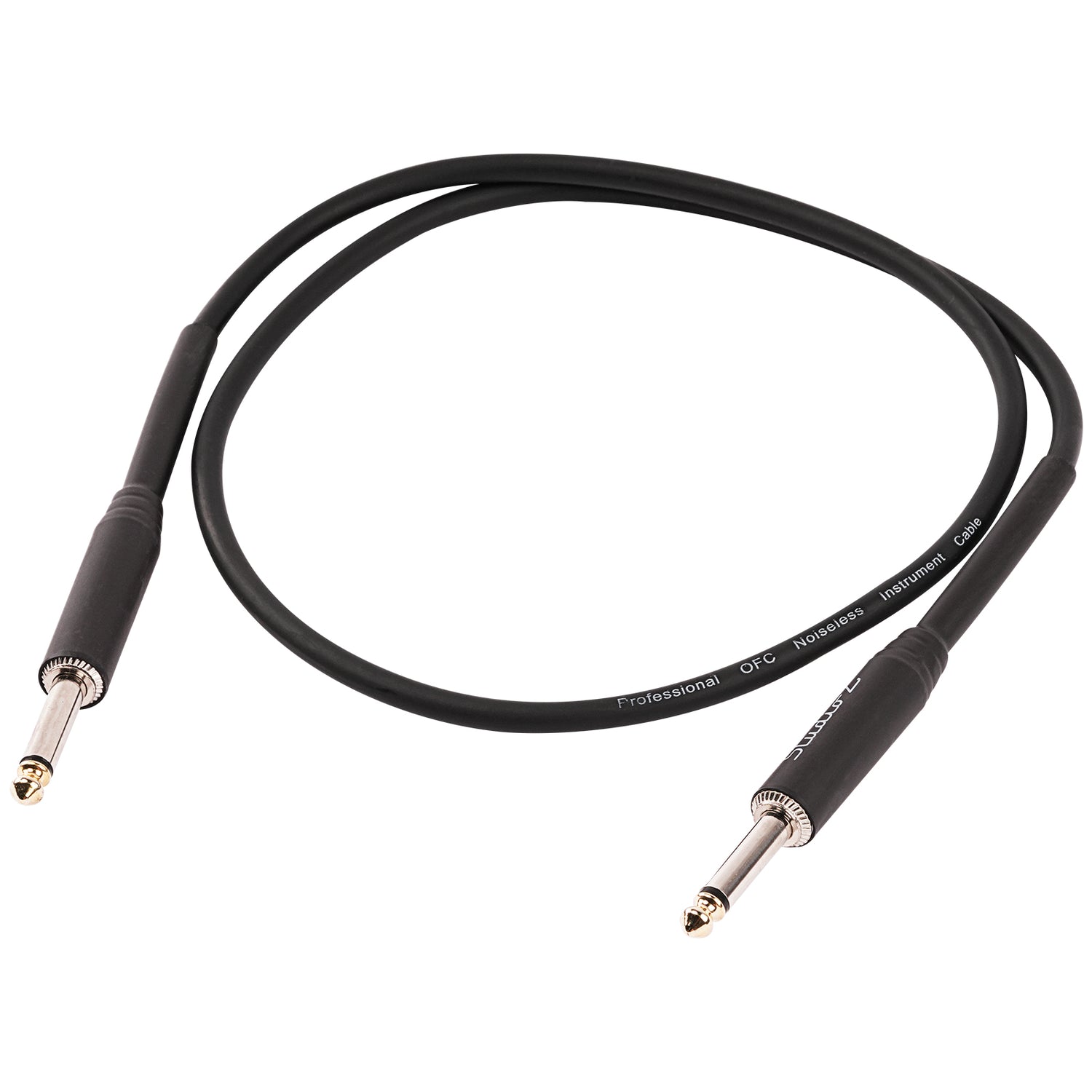 3 Ft 1/4” to 1/4” Mono Instrument Cable (FBC-3)