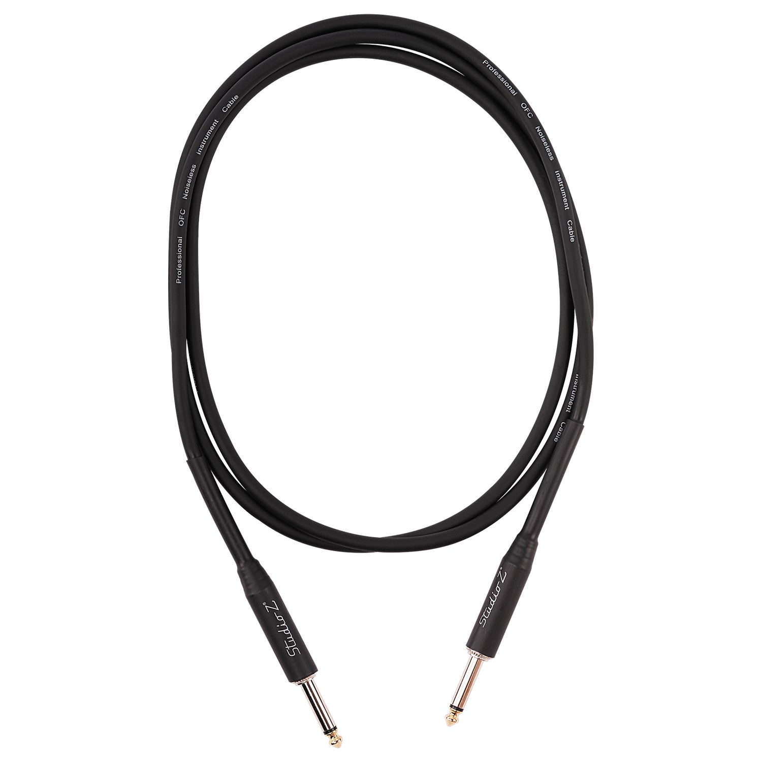 6 Ft 1/4” to 1/4” Mono Instrument Cable (FBC-6)