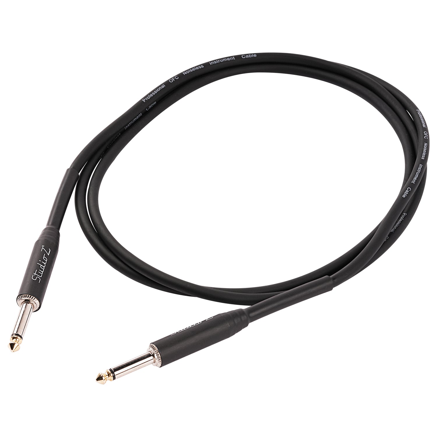 6 Ft 1/4” to 1/4” Mono Instrument Cable (FBC-6)