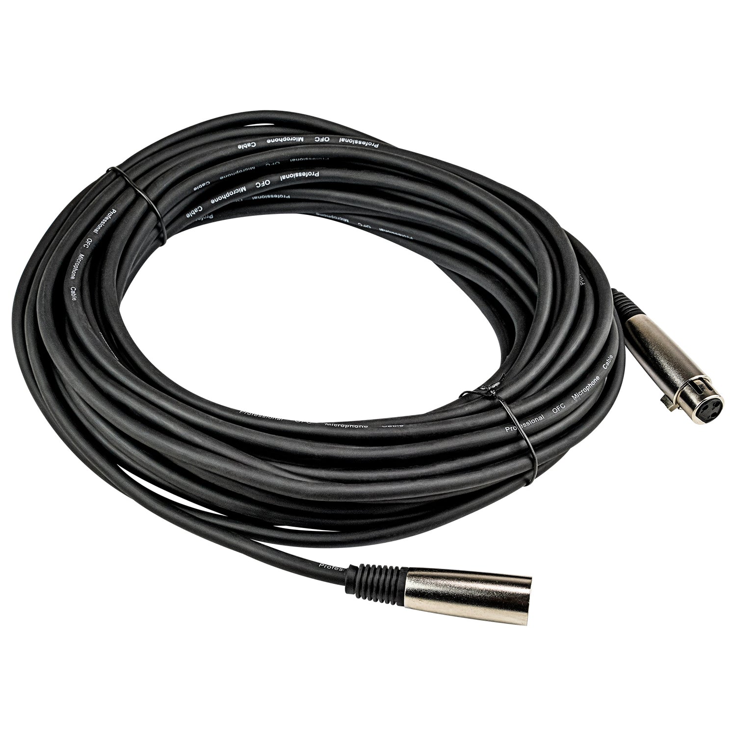 Male XLR to Female XLR Microphone Cable (FX-7M60-F60-50)