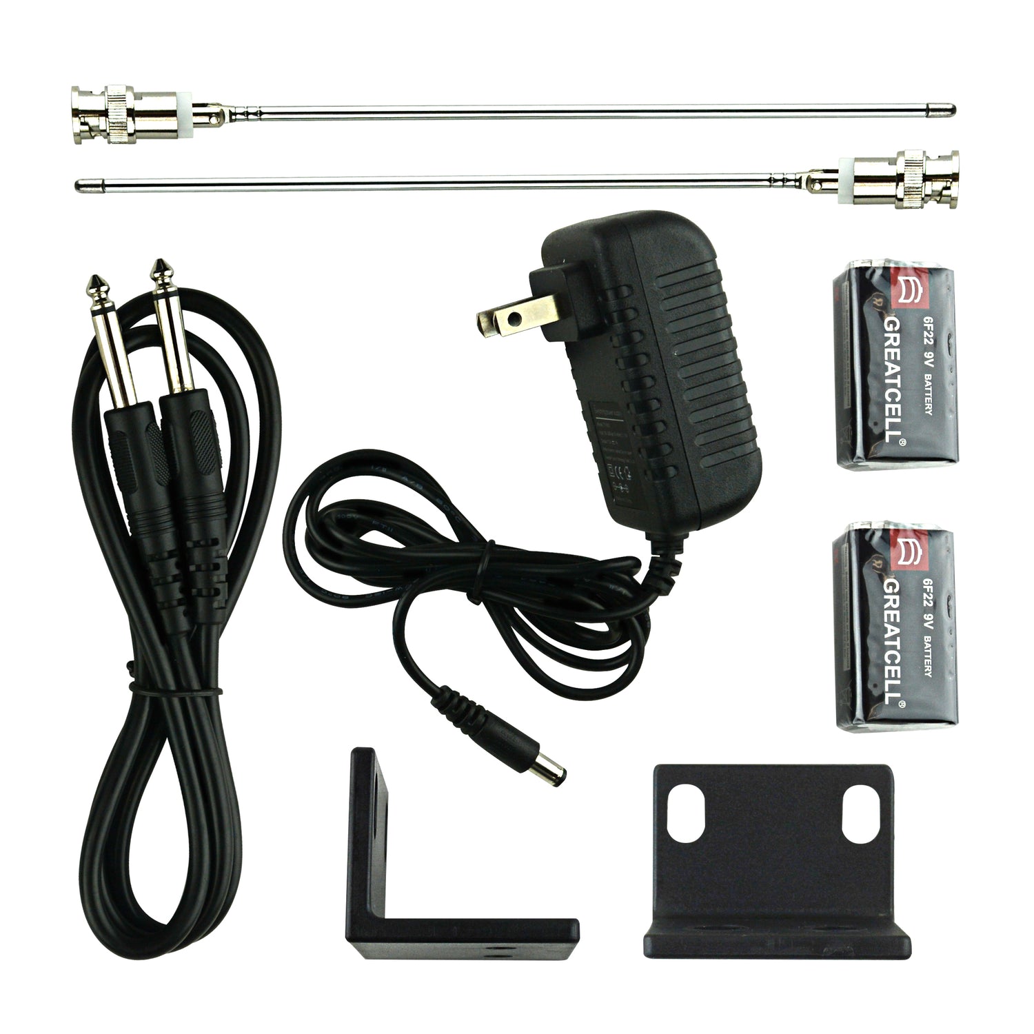 Dual Channel VHF Wireless Microphone System (GW-5002)