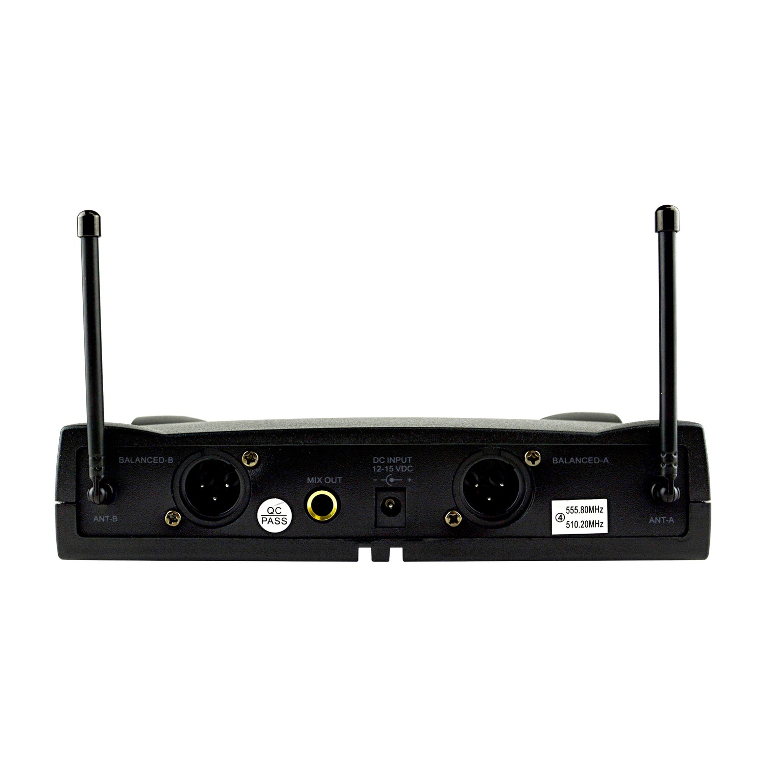 Dual Channel UHF Wireless Microphone System (GW-7011)