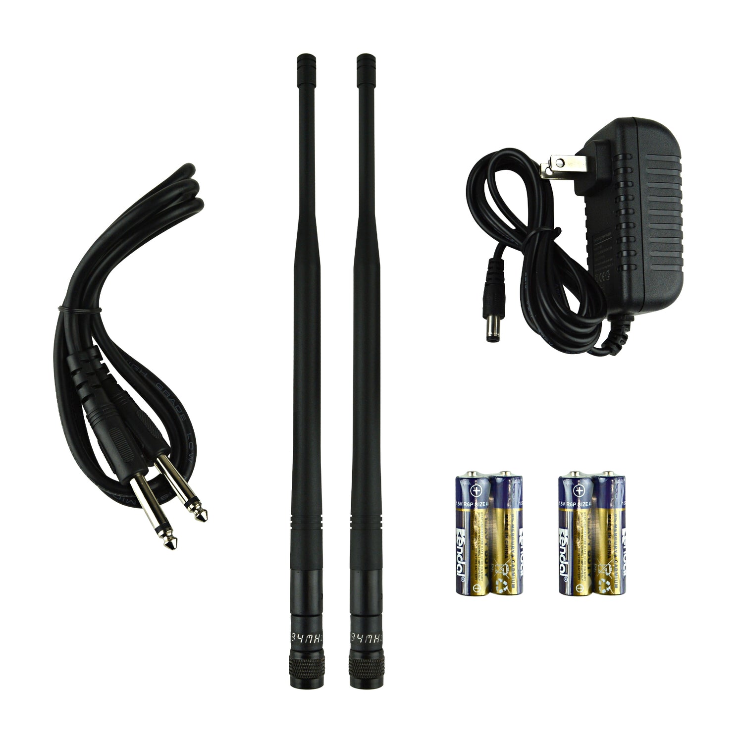 Dual Channel UHF Wireless Microphone System (GW-8002)