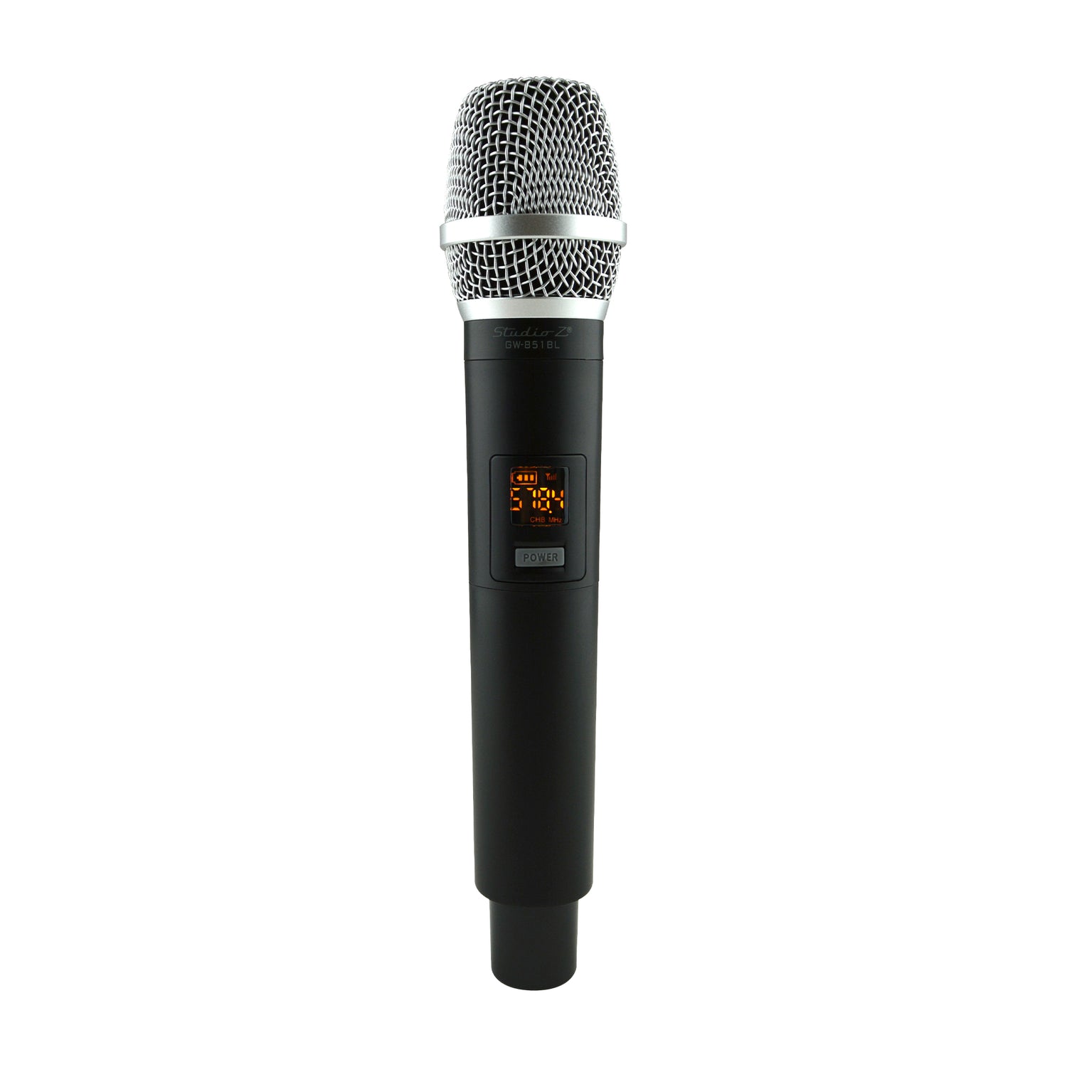 Multipurpose Wireless Microphone With Rechargeable Receiver (GW-851BL)